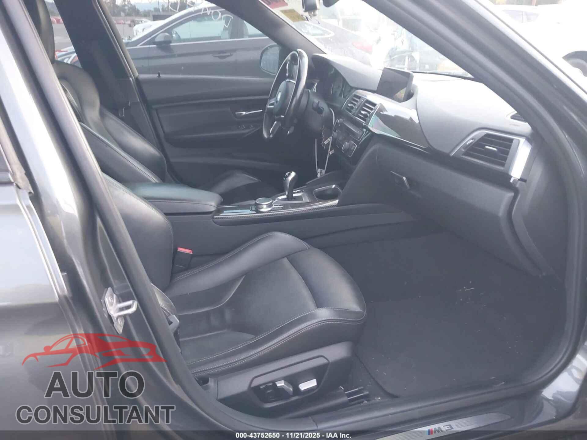 BMW M3 2017 - WBS8M9C33H5G85350