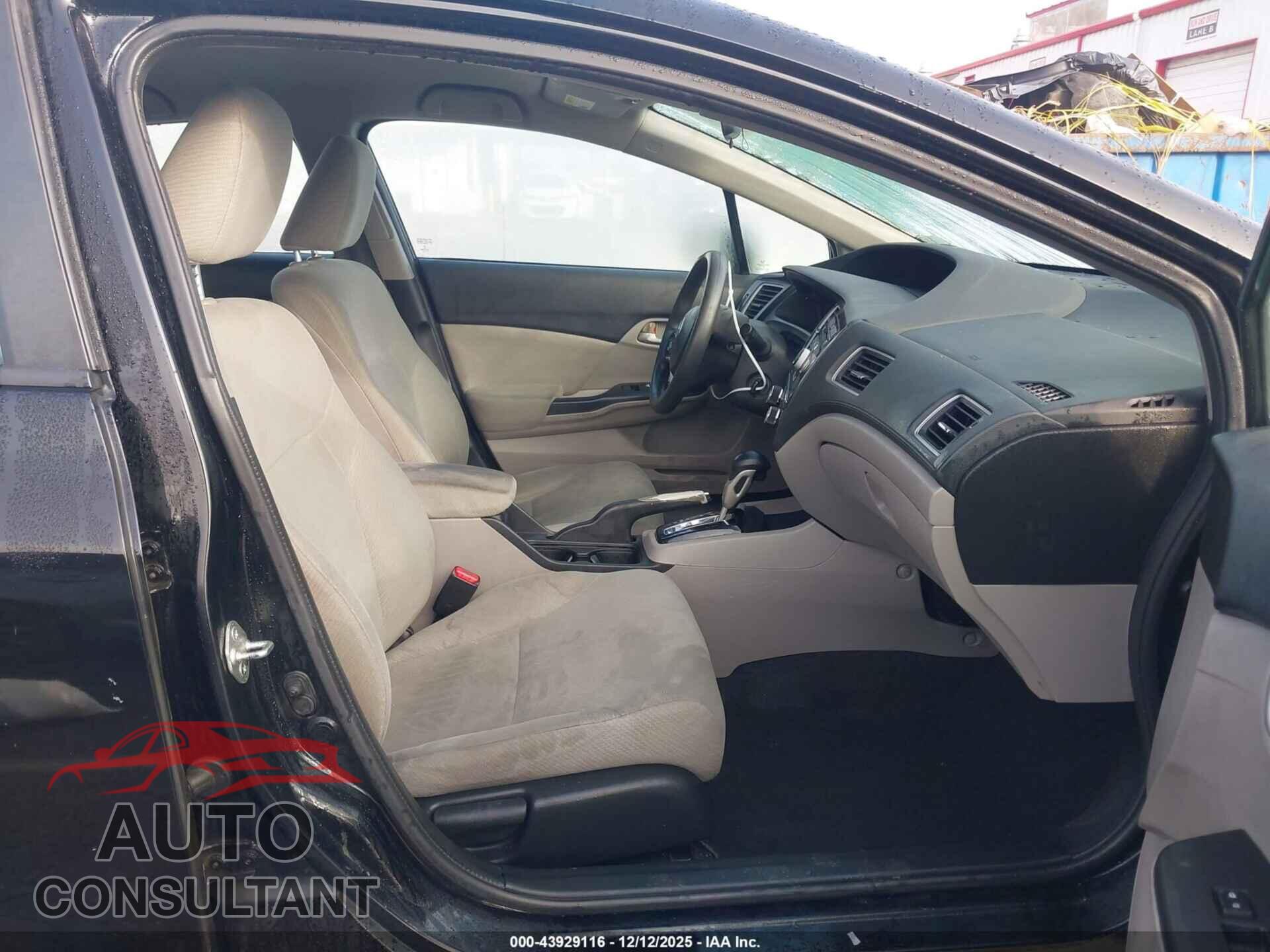 HONDA CIVIC 2013 - 19XFB2F52DE213919