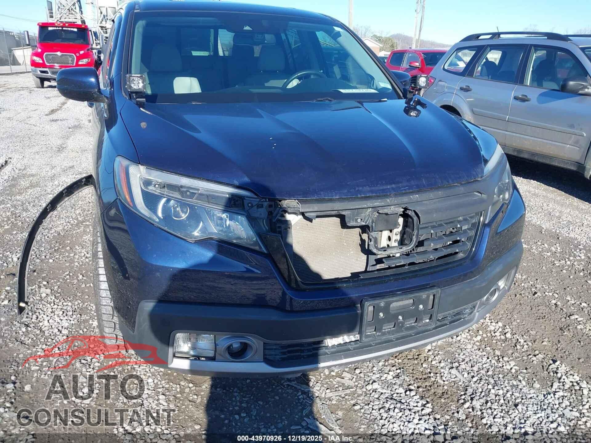 HONDA RIDGELINE 2017 - 5FPYK3F73HB036367