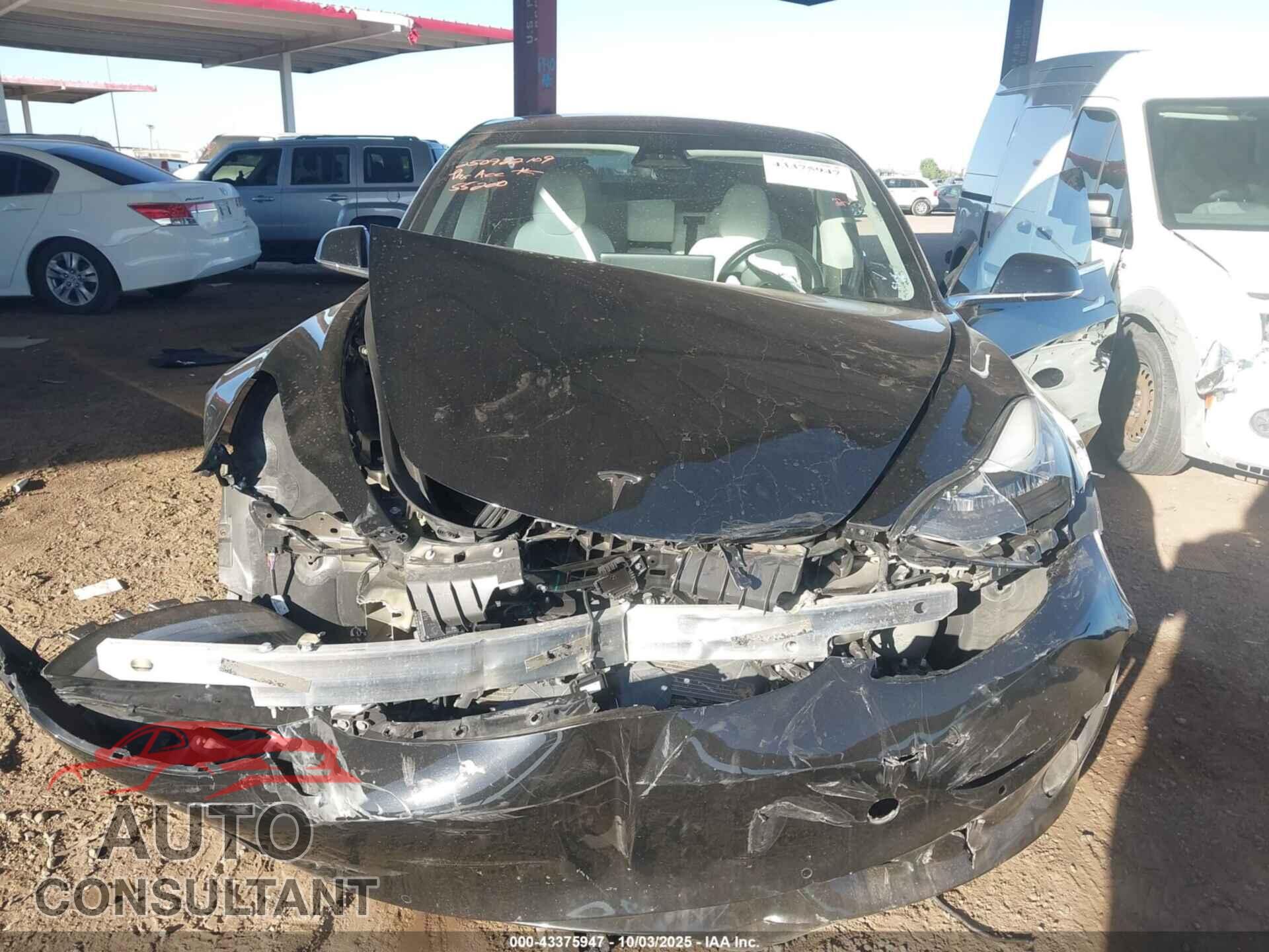 TESLA MODEL 3 2018 - 5YJ3E1EBXJF122799