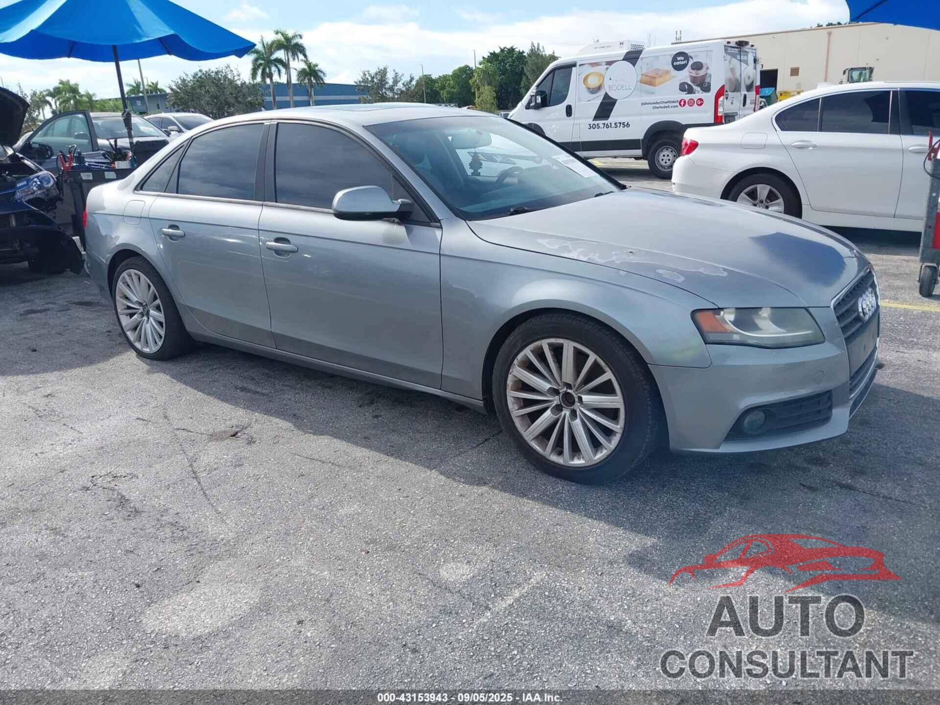 AUDI A4 2010 - WAUAFAFL3AN058955