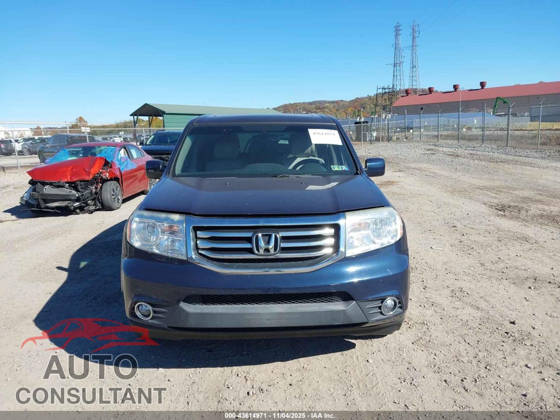 HONDA PILOT 2012 - 5FNYF4H55CB070866