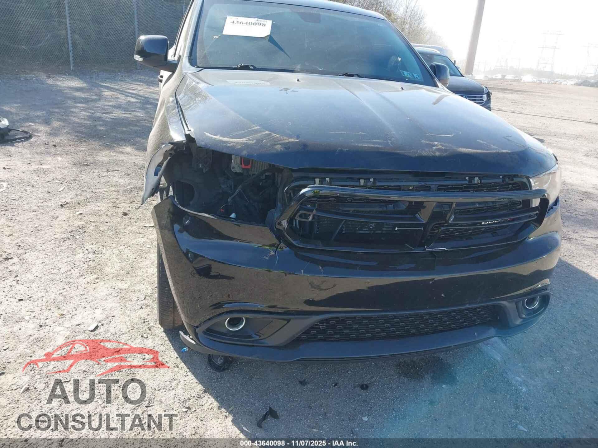 DODGE DURANGO 2017 - 1C4RDJDG8HC830339