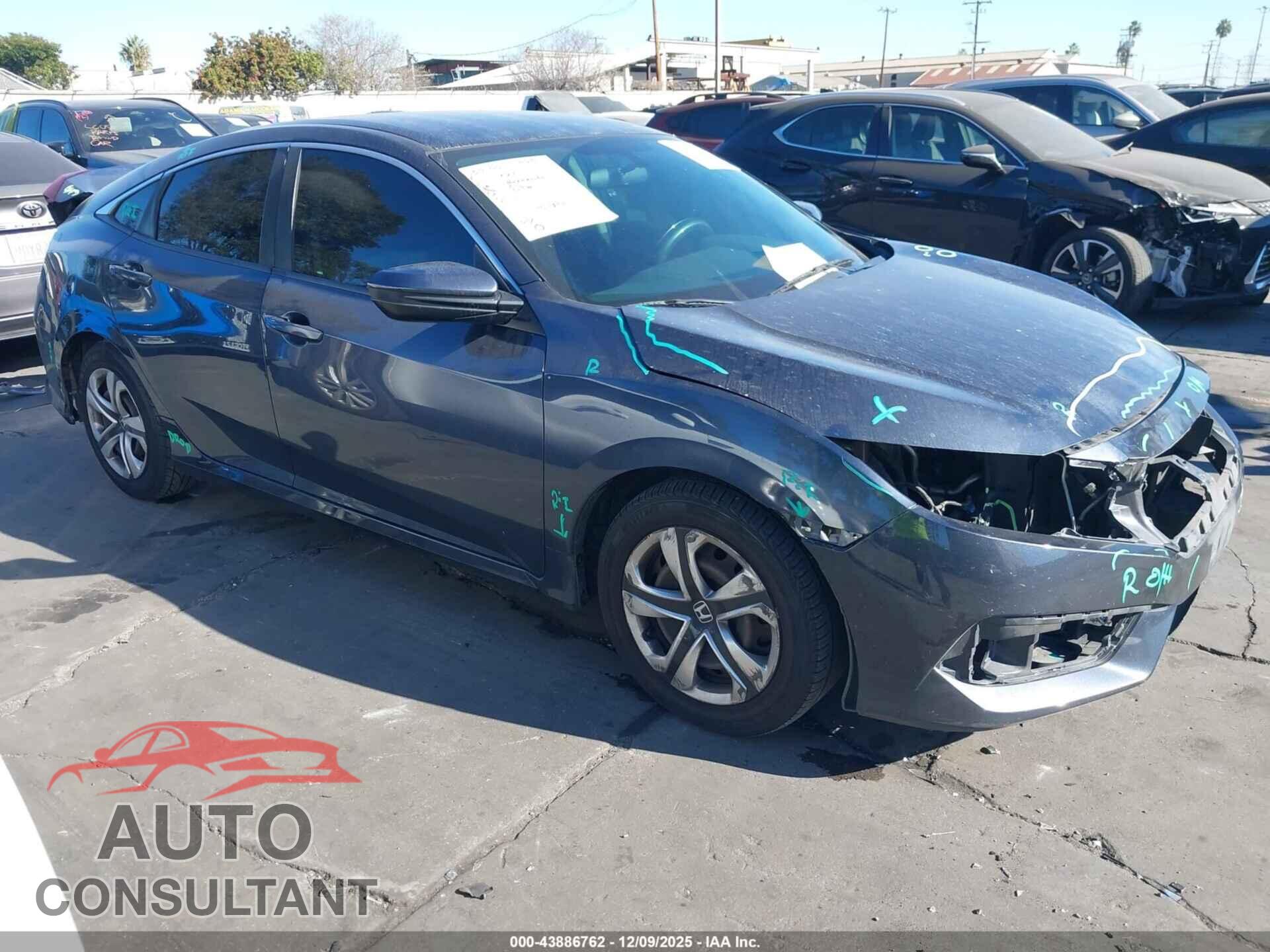 HONDA CIVIC 2017 - 2HGFC2F54HH502017