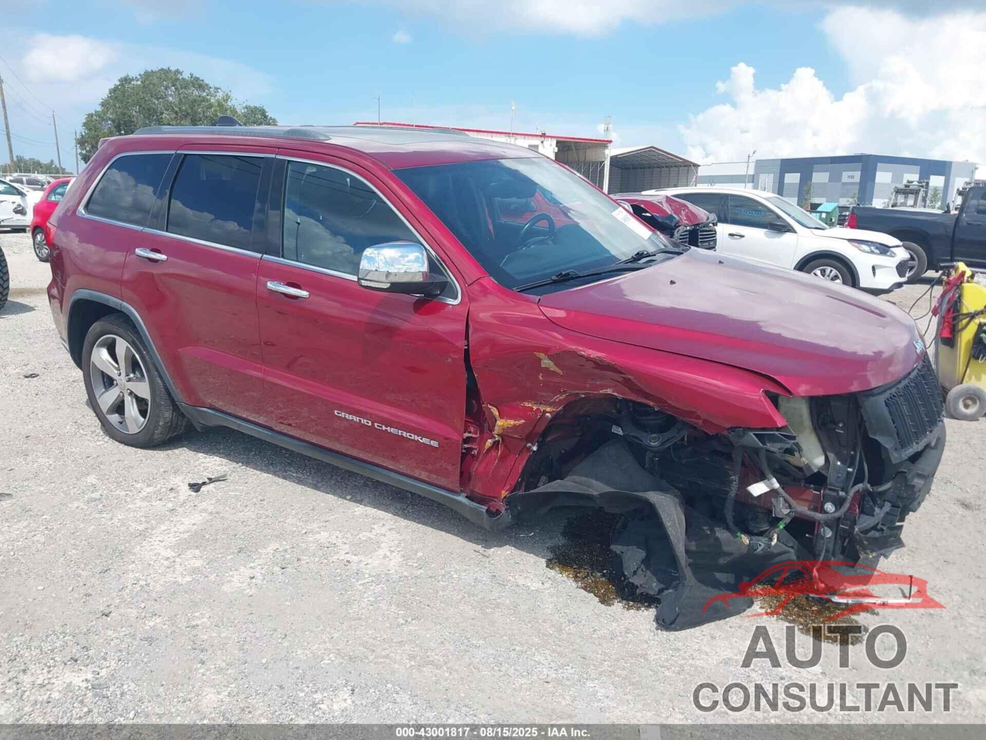 JEEP GRAND CHEROKEE 2015 - 1C4RJEBG9FC167427