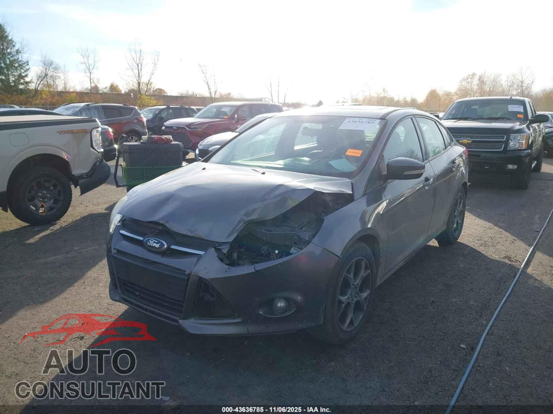 FORD FOCUS 2013 - 1FADP3F21DL117748