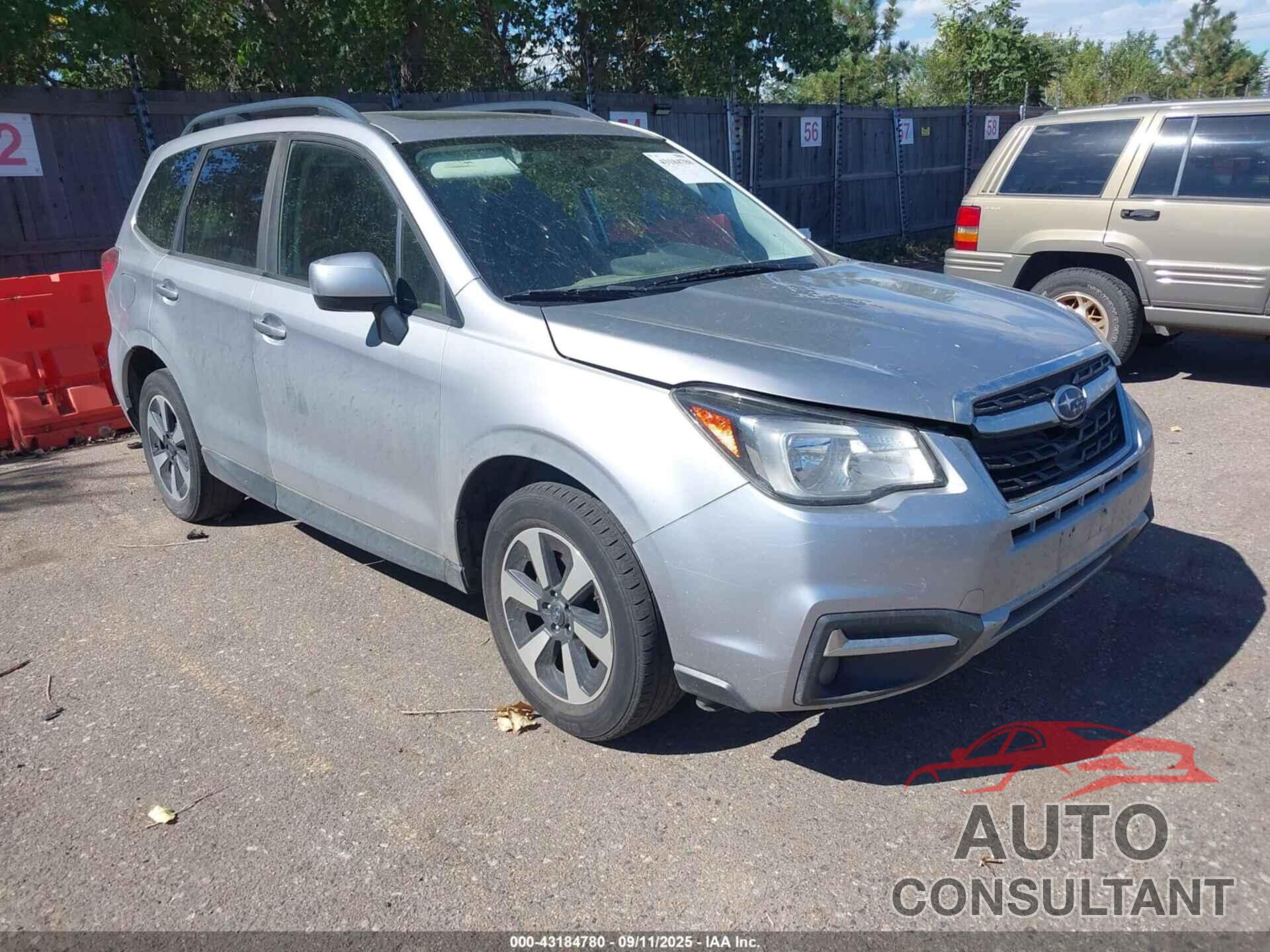 SUBARU FORESTER 2018 - JF2SJAGCXJH522571