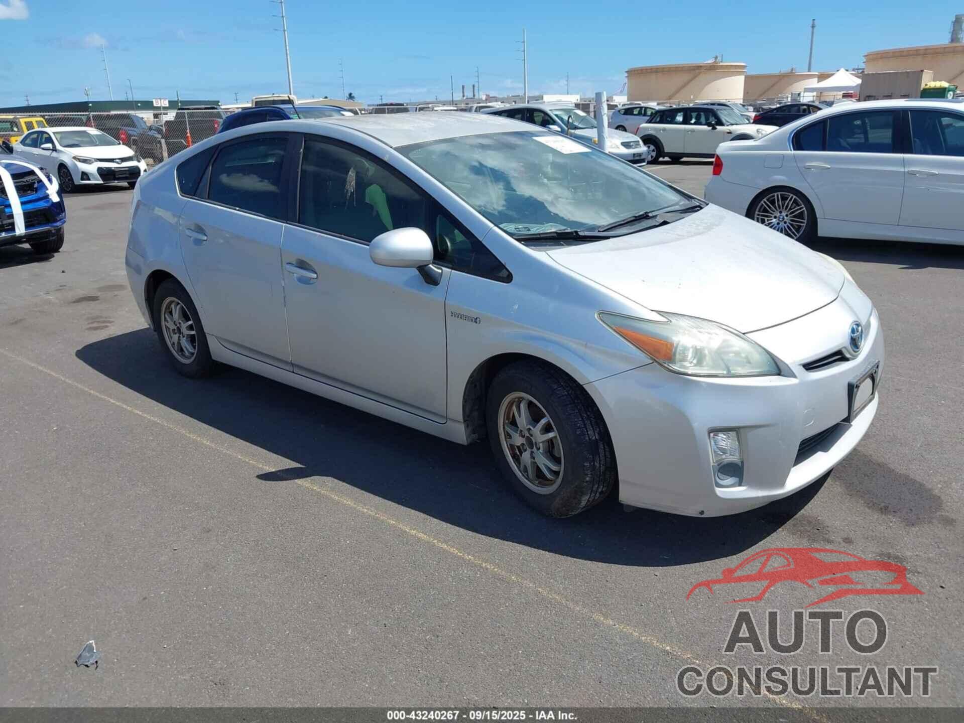 TOYOTA PRIUS 2010 - JTDKN3DU9A5002598