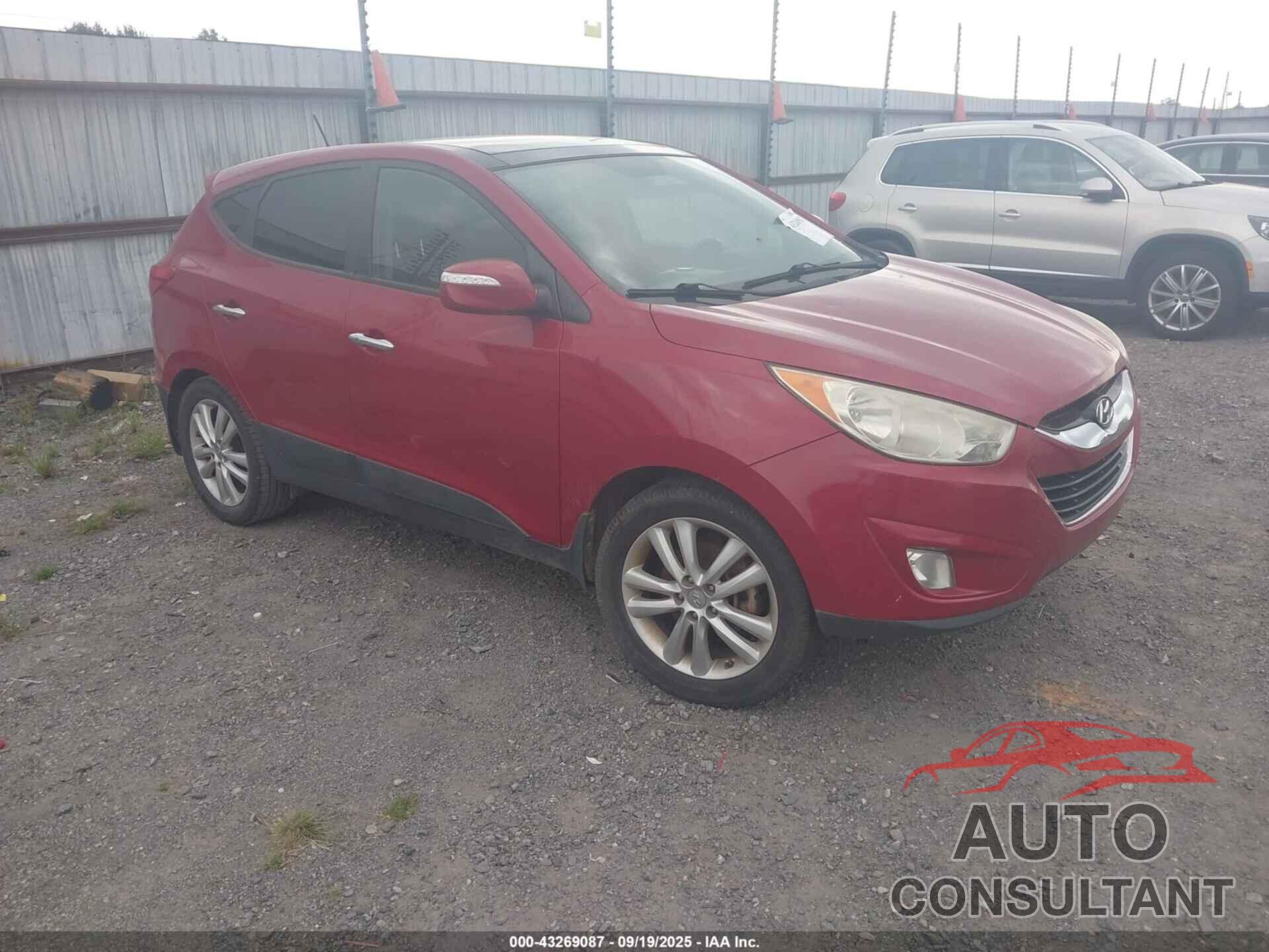 HYUNDAI TUCSON 2013 - KM8JU3AC9DU603249