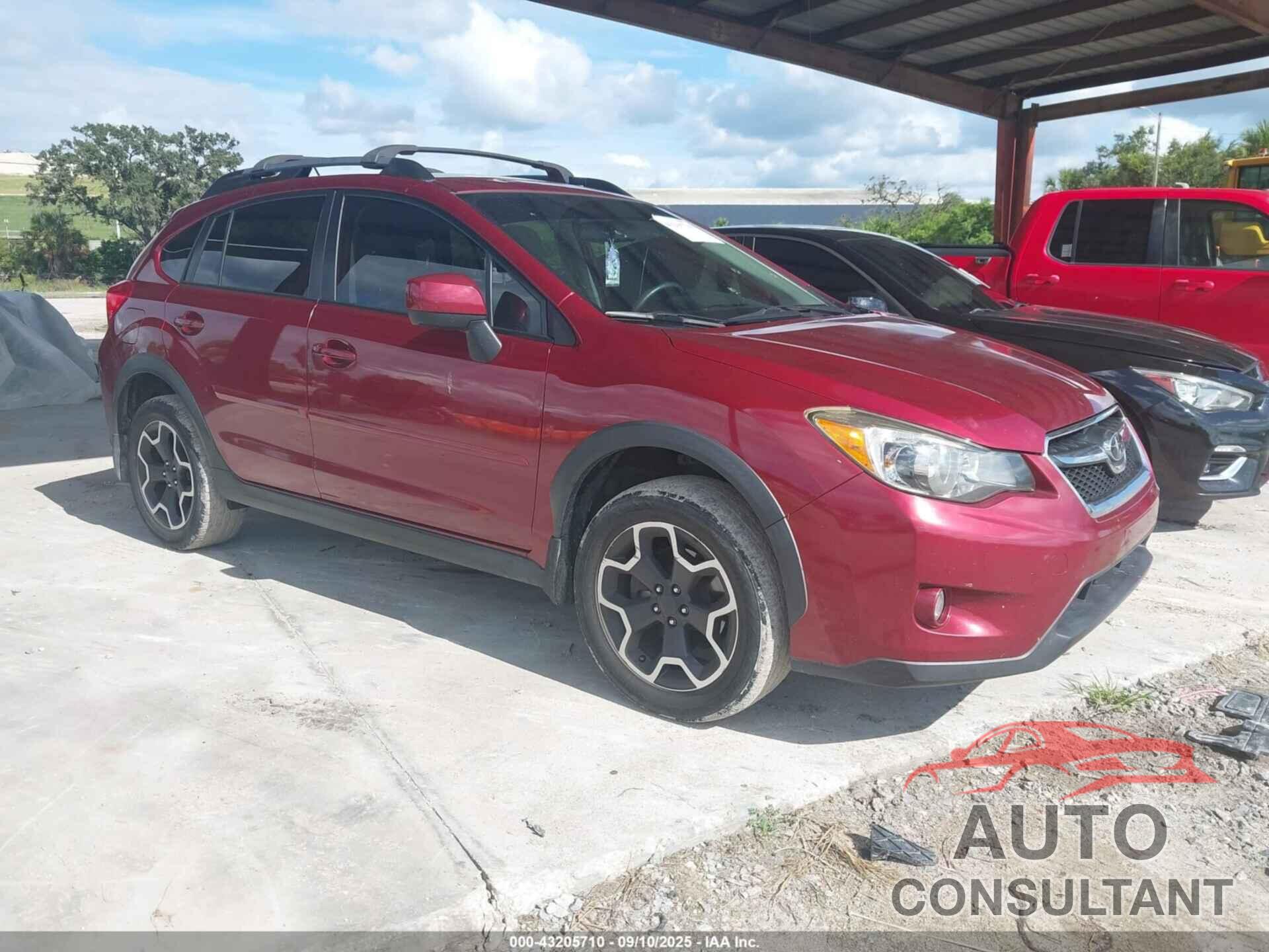 SUBARU XV CROSSTREK 2013 - JF2GPACC8D2814446