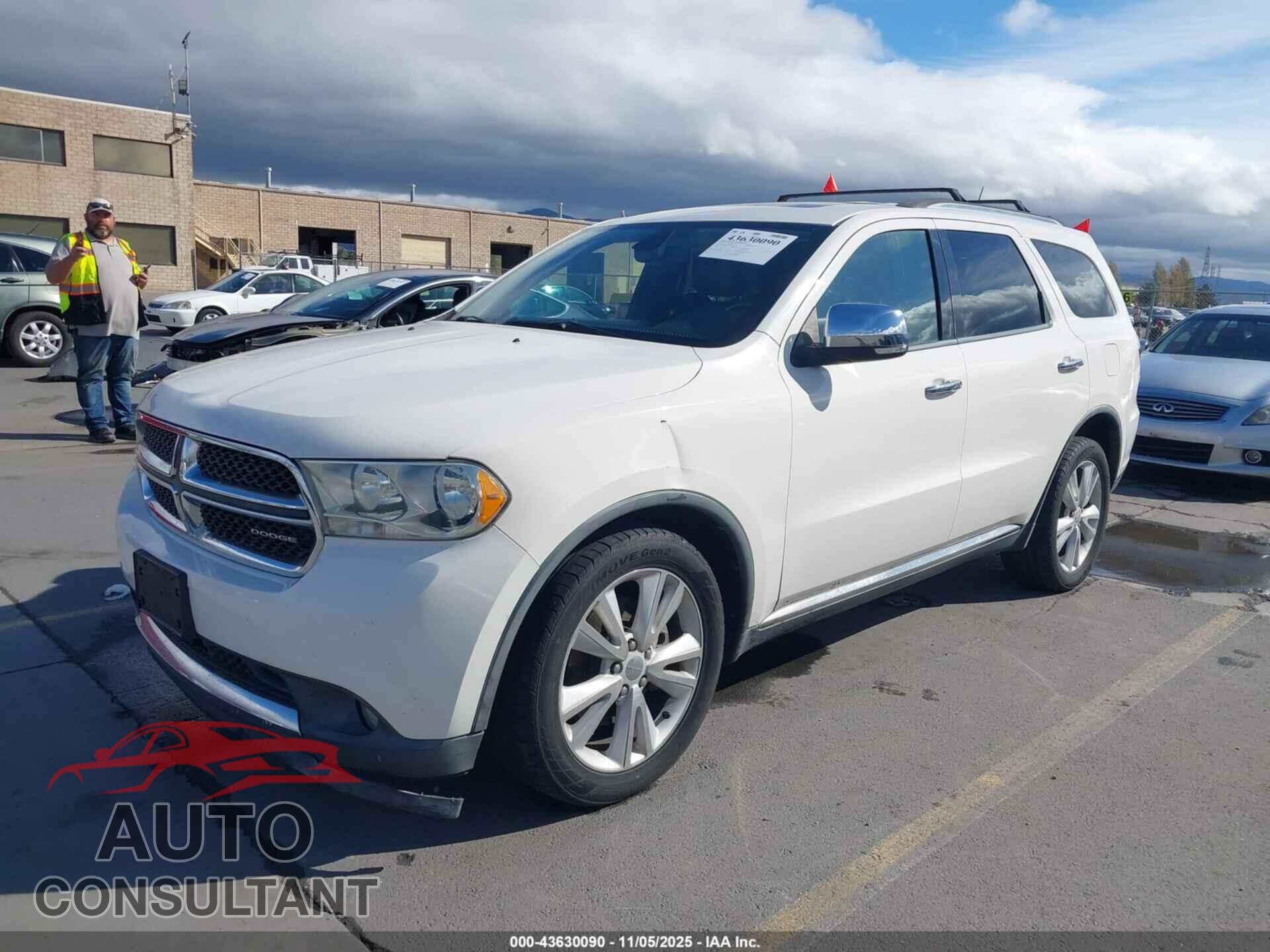 DODGE DURANGO 2011 - 1D4SD4GT0BC648317