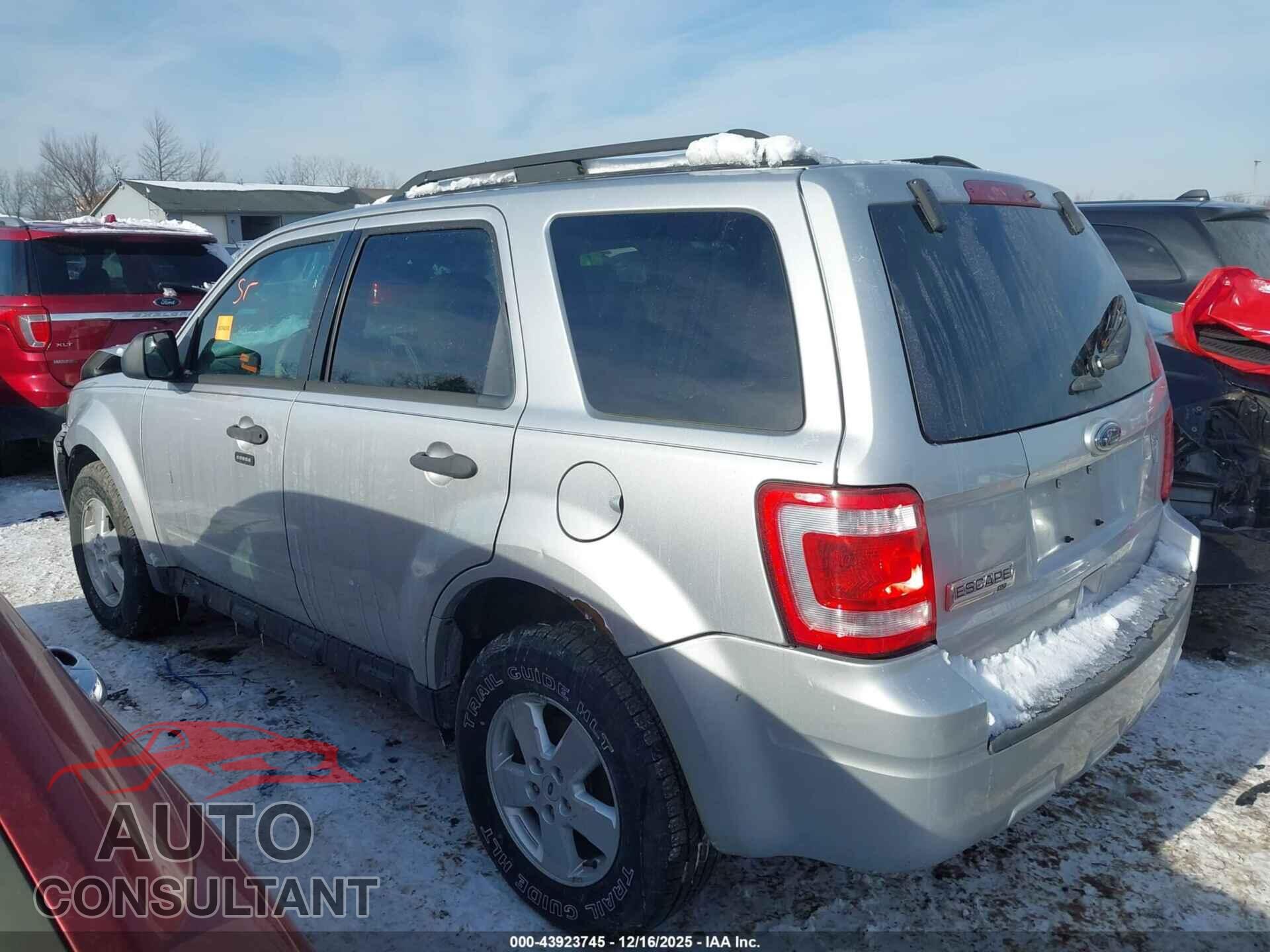 FORD ESCAPE 2011 - 1FMCU9D72BKB04053