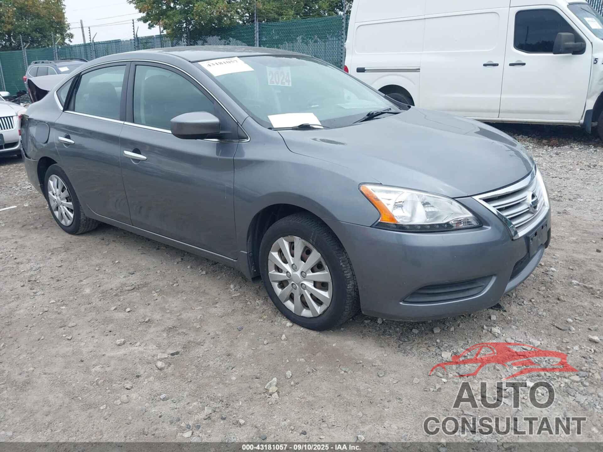 NISSAN SENTRA 2015 - 3N1AB7AP1FY360639