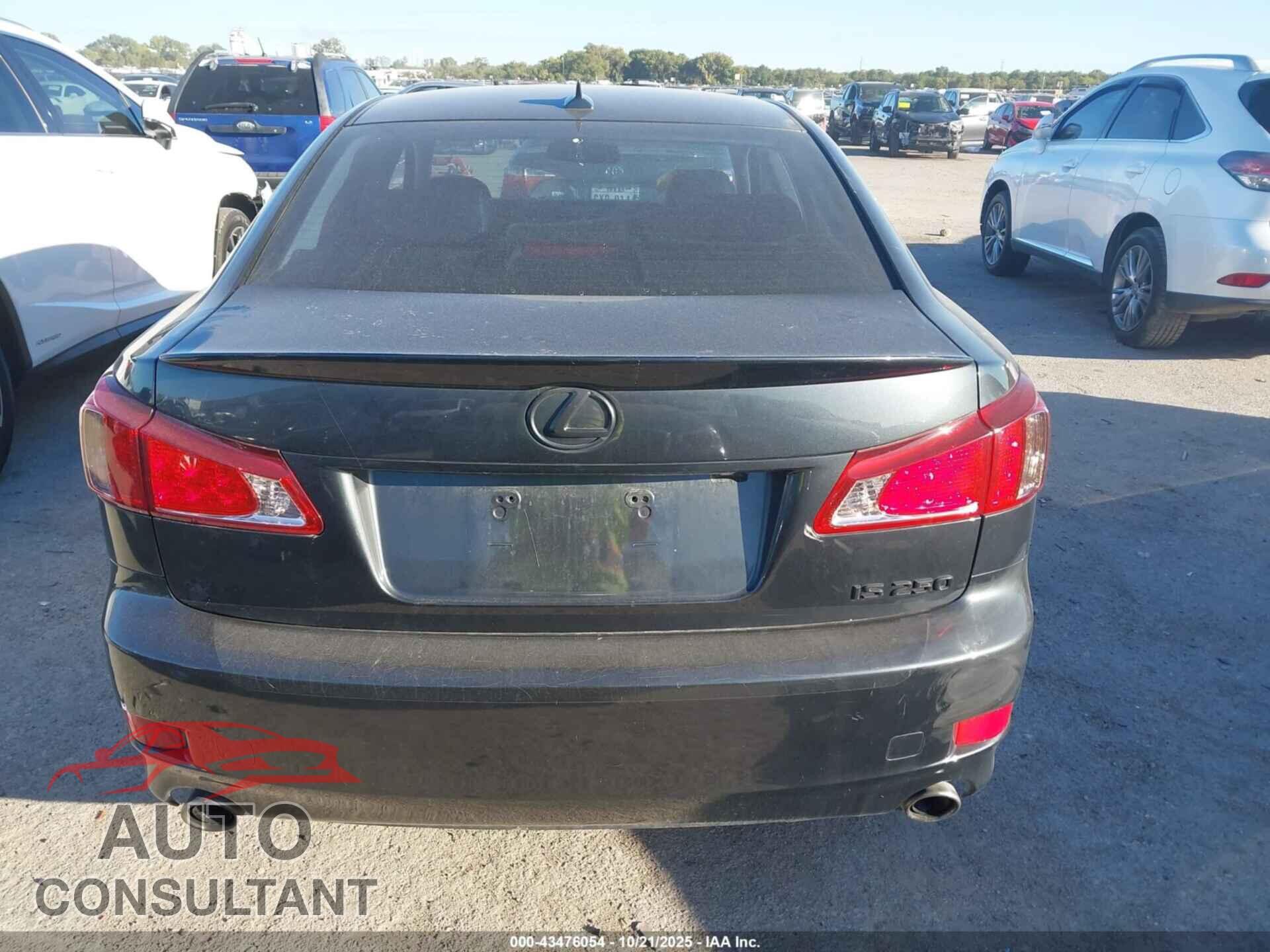LEXUS IS 250 2011 - JTHBF5C23B5129095