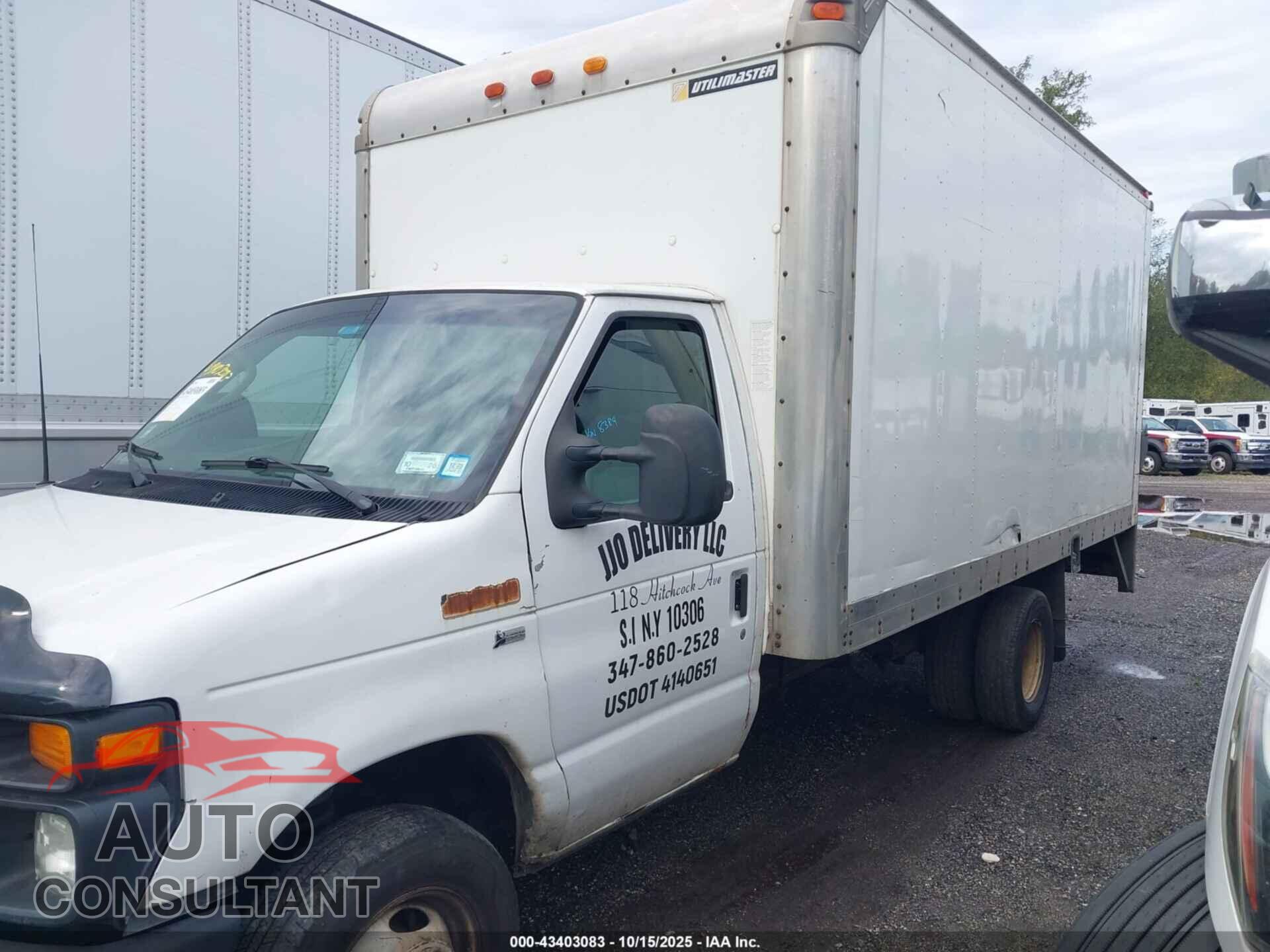 FORD E-350 CUTAWAY 2012 - 1FDWE3FL2CDA58389