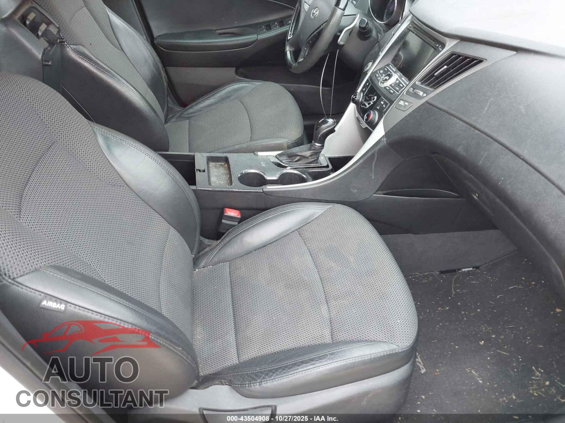 HYUNDAI SONATA 2012 - 5NPEC4AC0CH418725