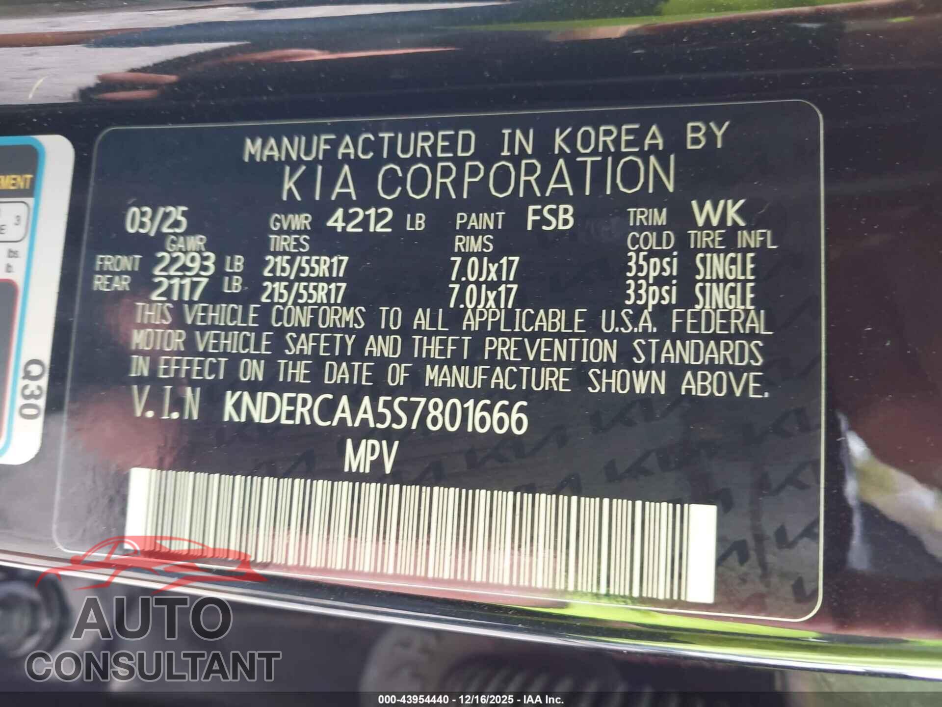 KIA SELTOS 2025 - KNDERCAA5S7801666