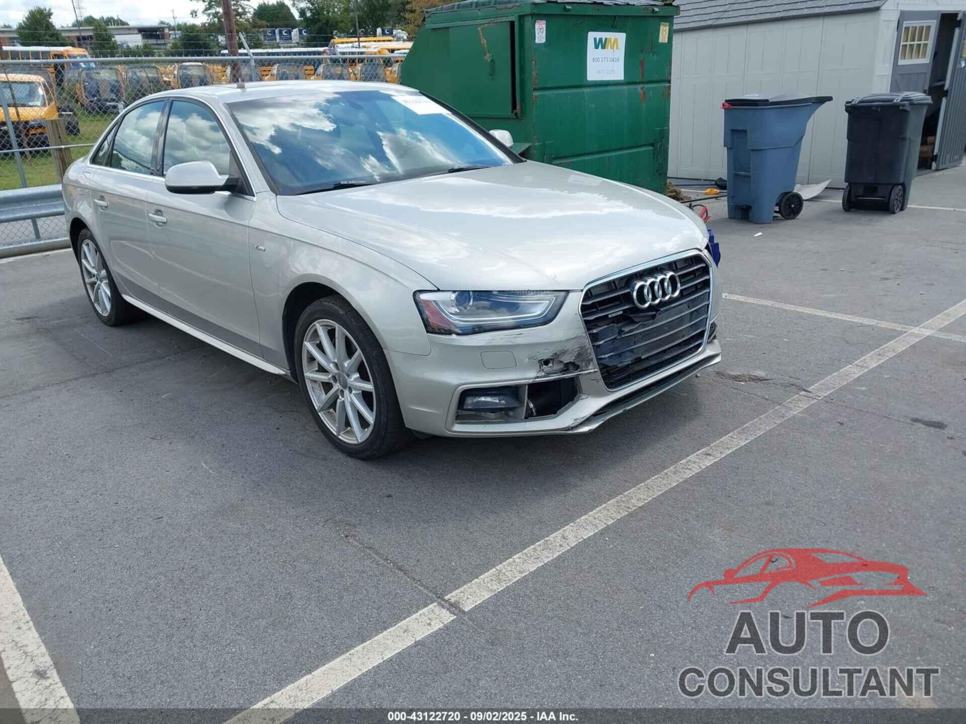 AUDI A4 2014 - WAUFFAFL3EA067223