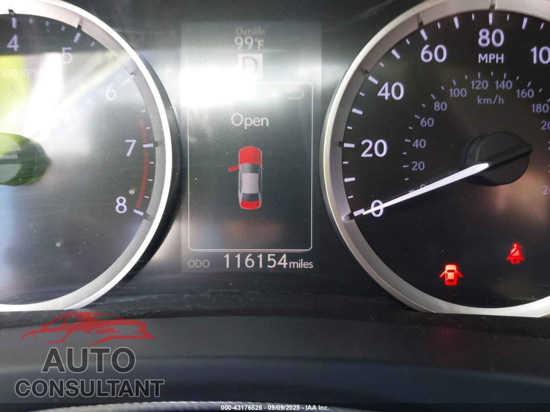 LEXUS IS 250 2014 - JTHBF1D29E5026159
