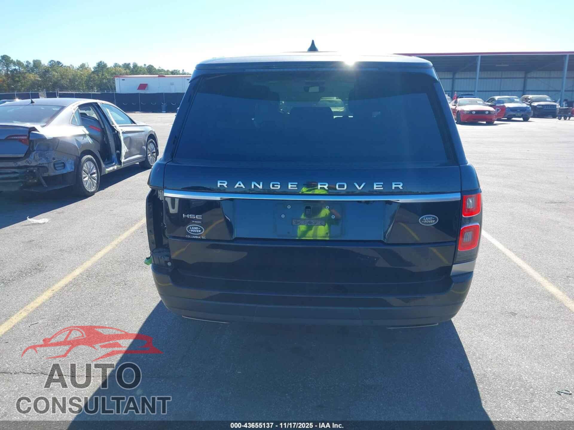 LAND ROVER RANGE ROVER 2021 - SALGS2RU2MA430535