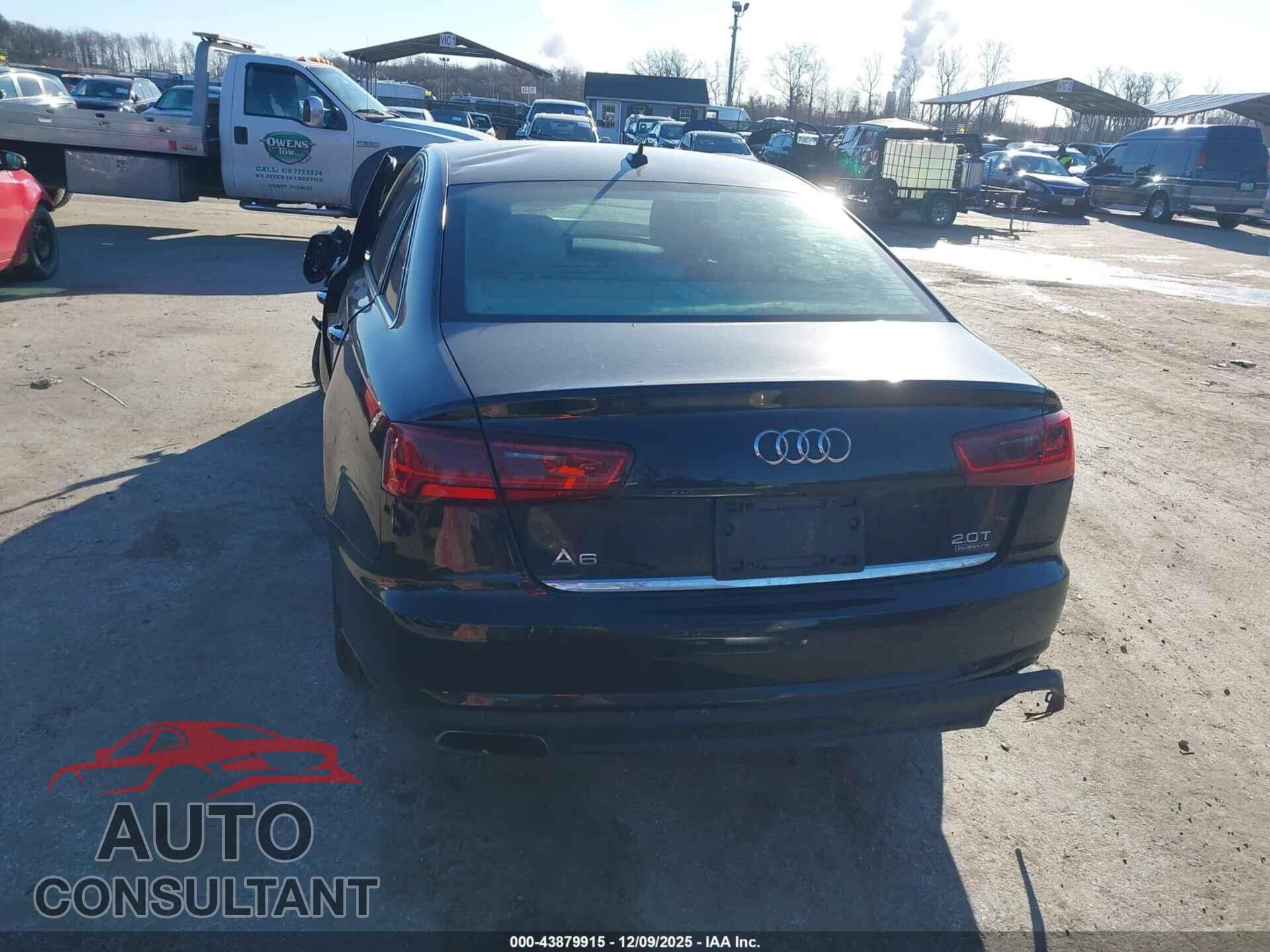 AUDI A6 2016 - WAUGFBFC2GN118927