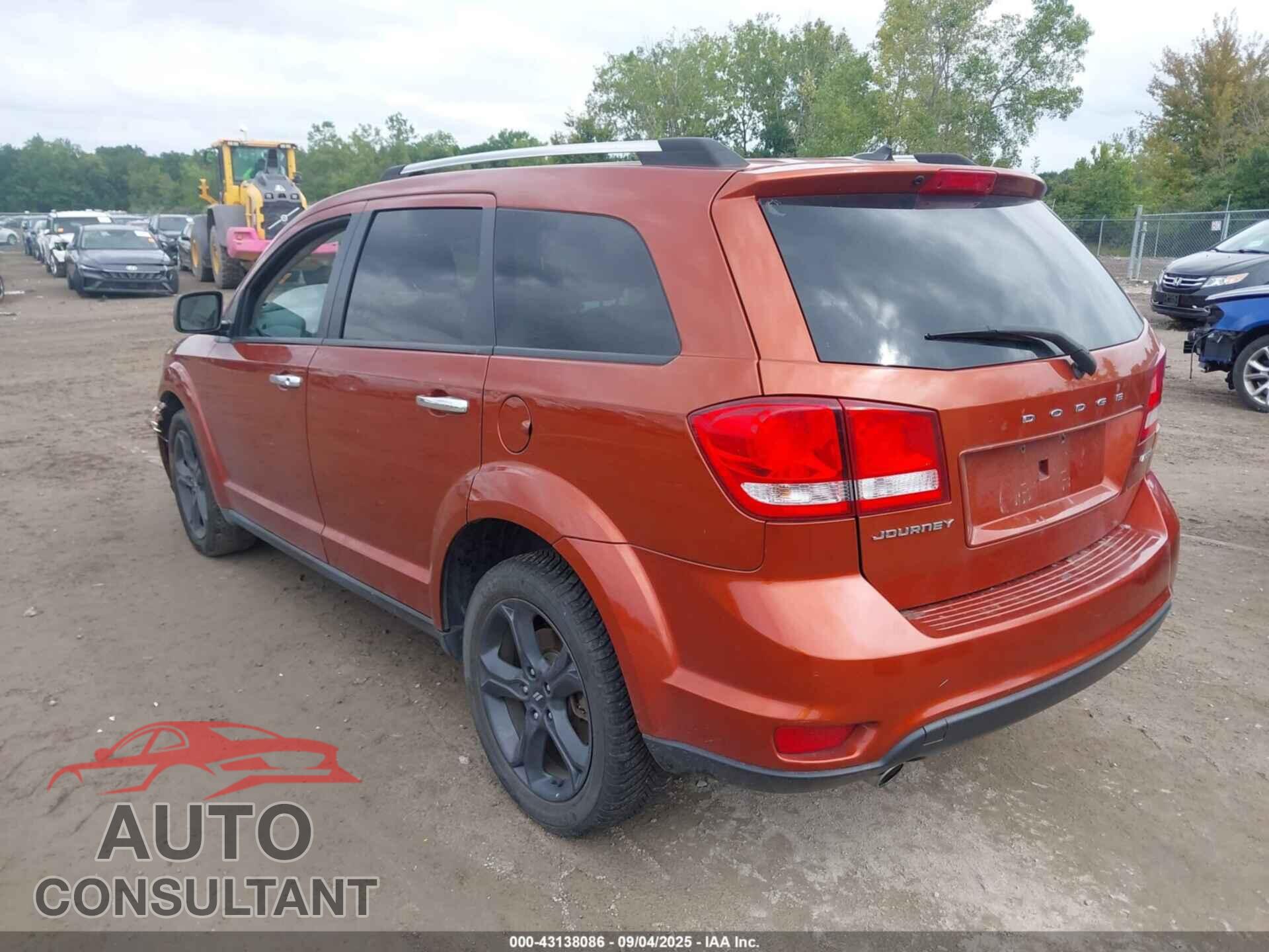 DODGE JOURNEY 2013 - 3C4PDCDG4DT567333