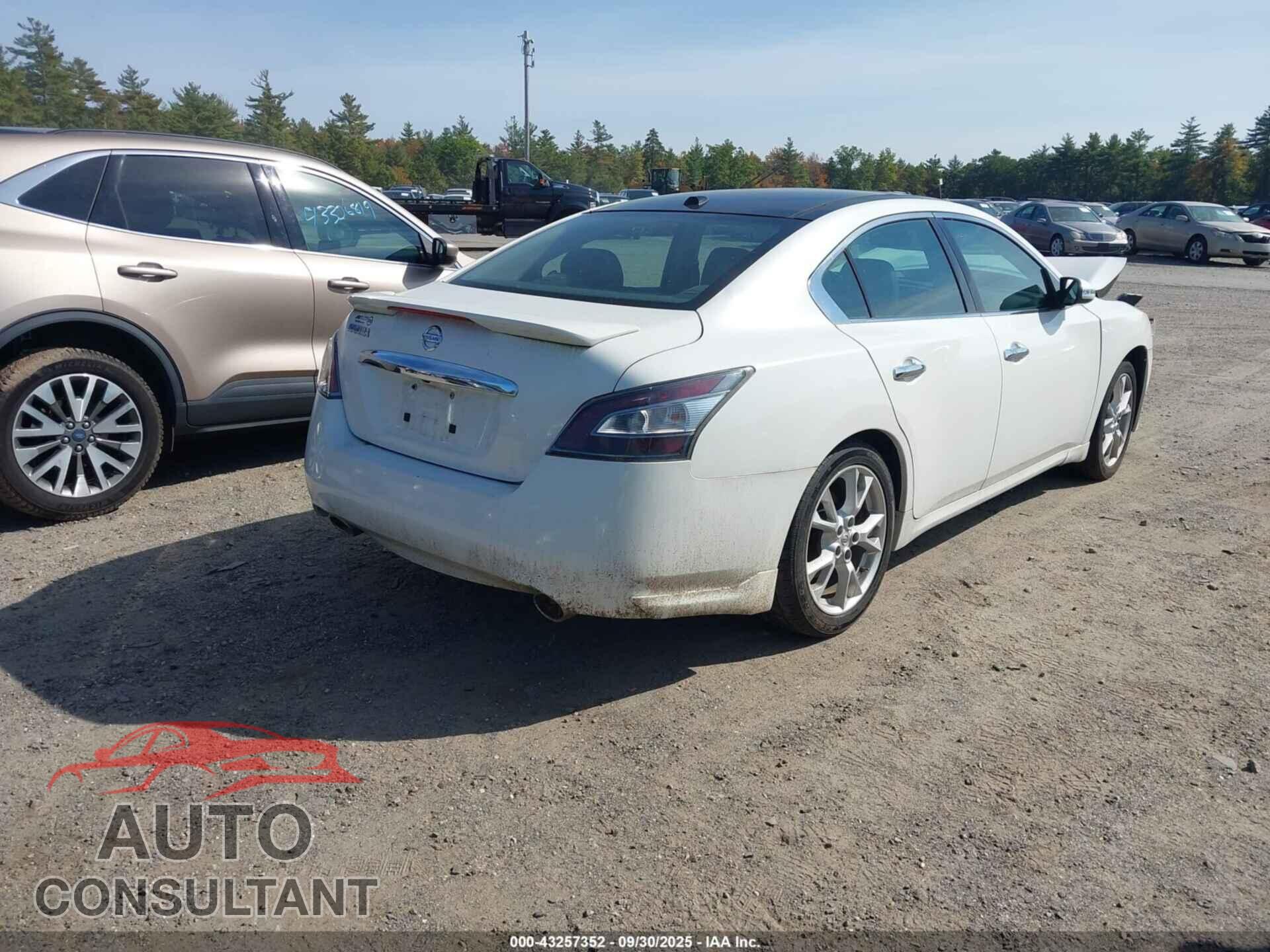 NISSAN MAXIMA 2012 - 1N4AA5AP1CC836130