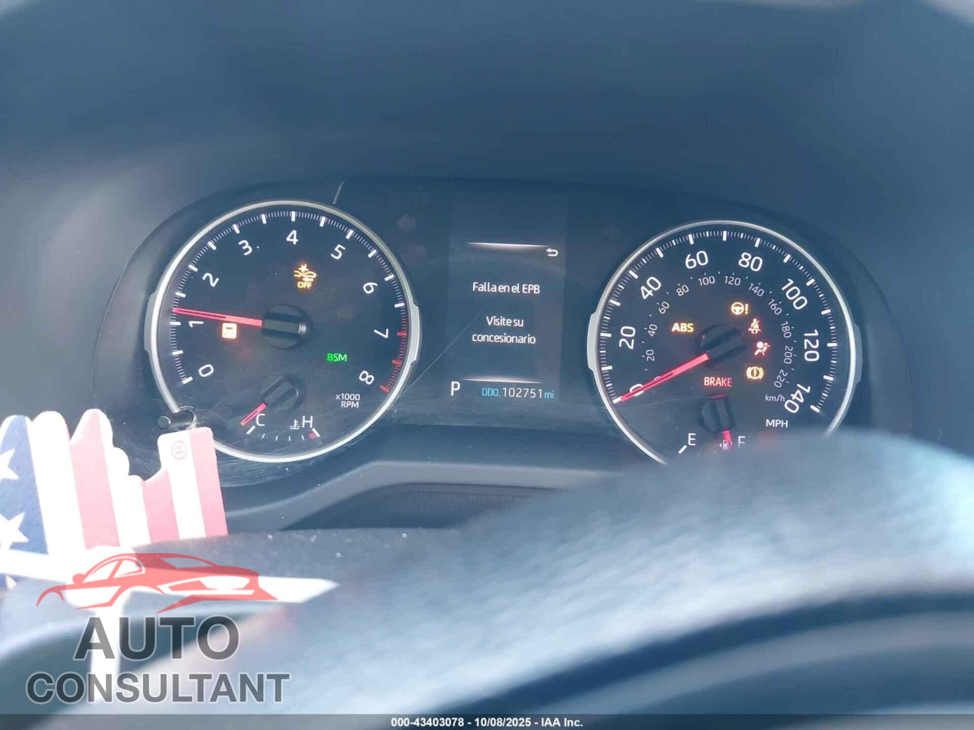 TOYOTA RAV4 2019 - JTMW1RFVXKD023540