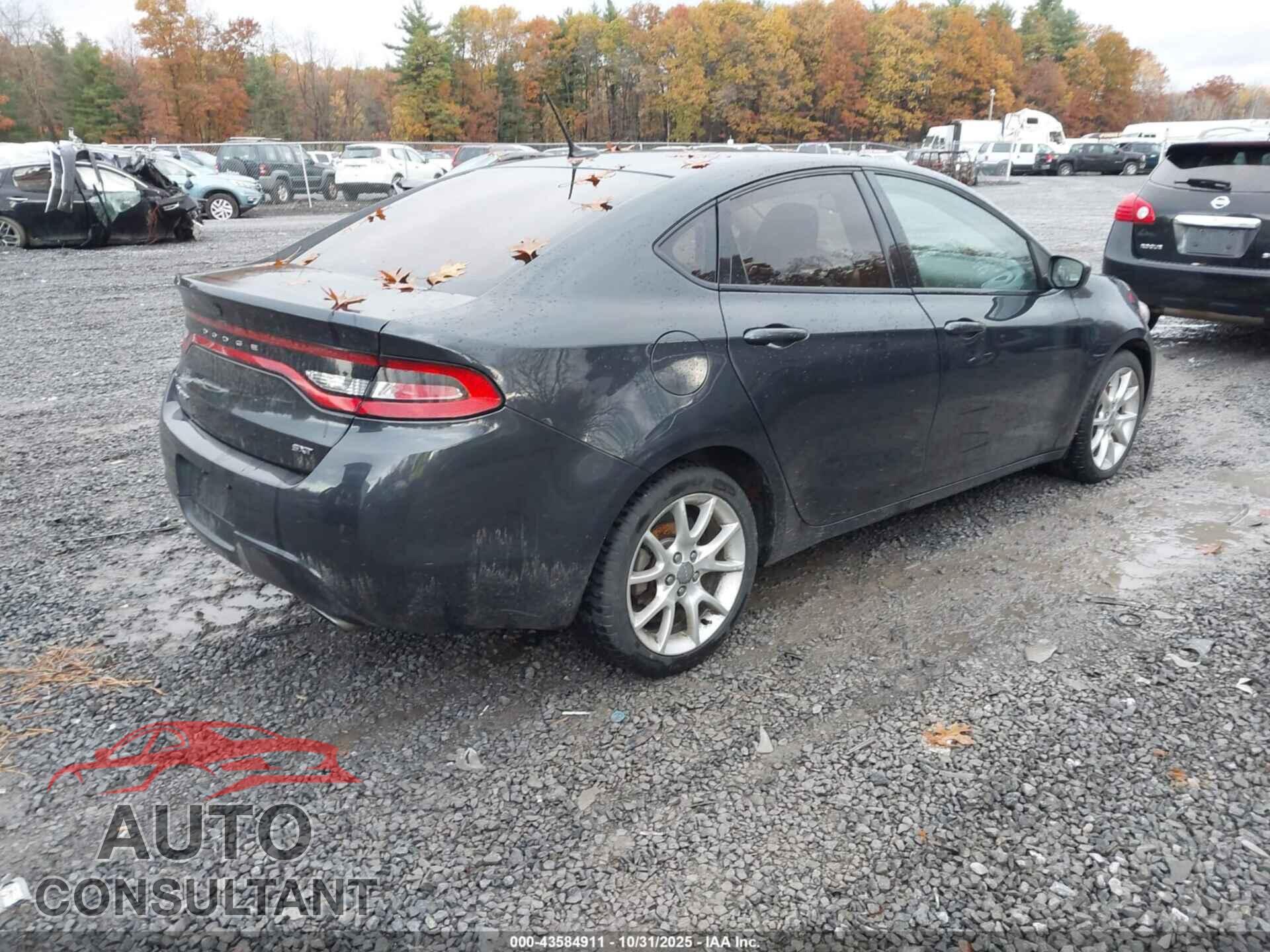 DODGE DART 2013 - 1C3CDFBA3DD325951