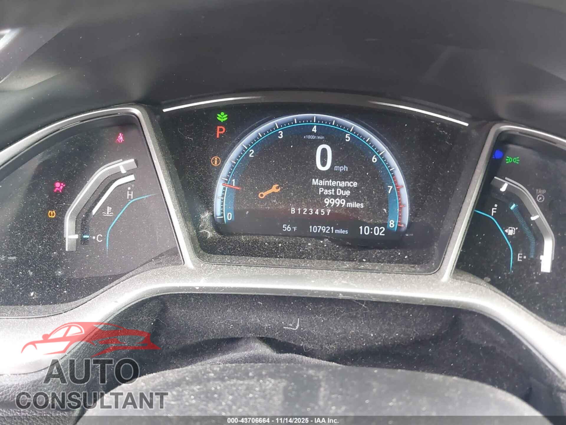 HONDA CIVIC 2018 - 19XFC2F75JE044246