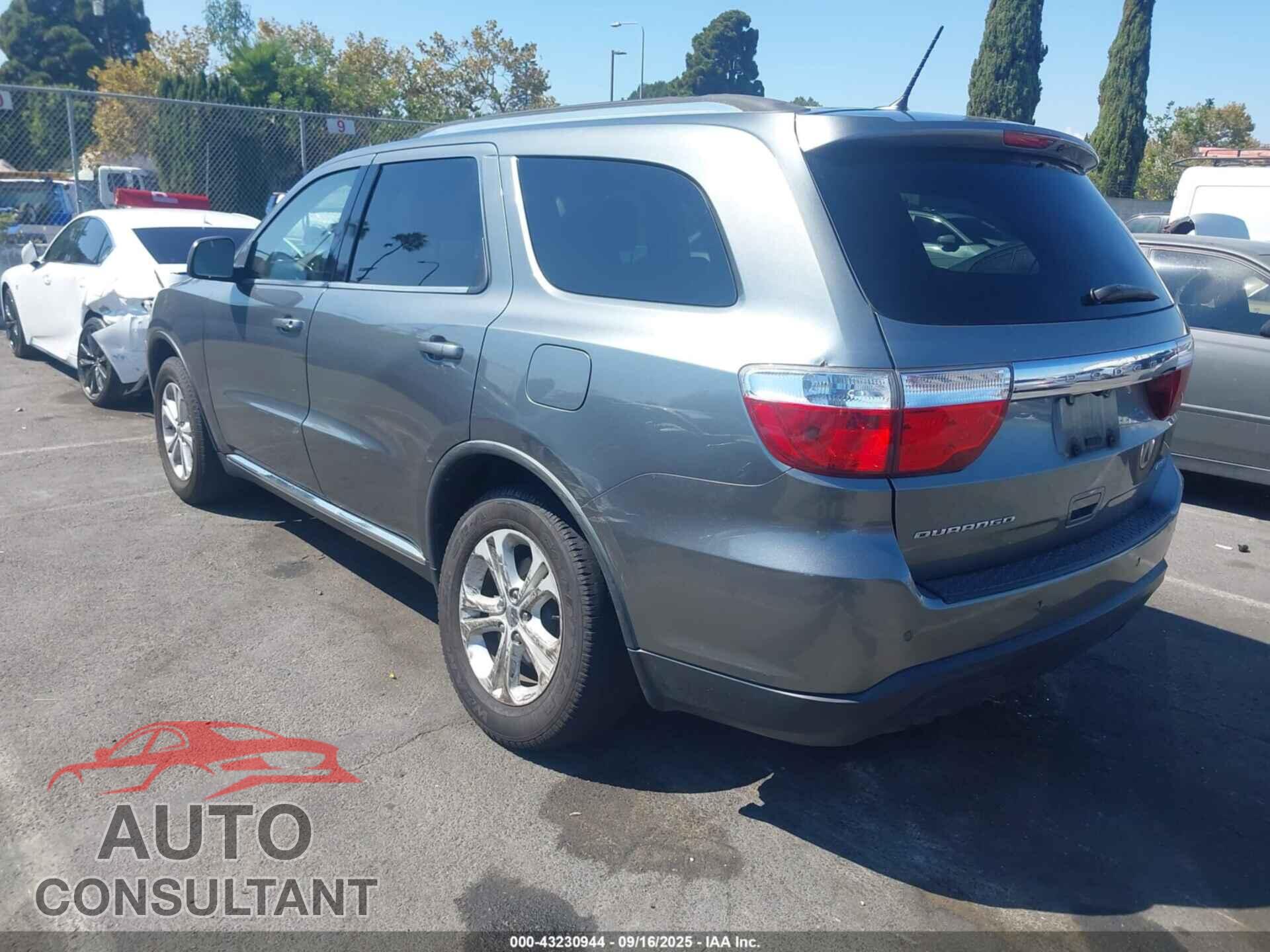DODGE DURANGO 2012 - 1C4RDHDG1CC110642