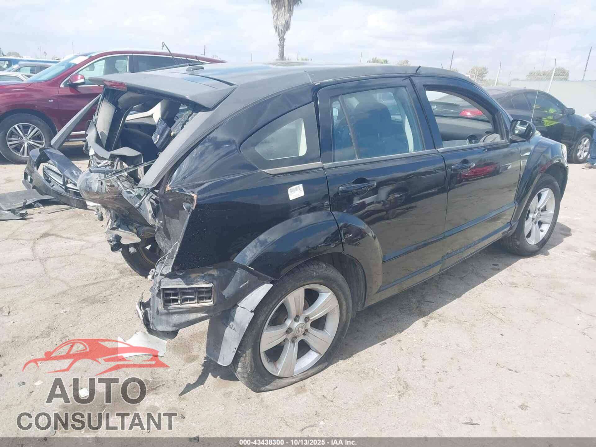DODGE CALIBER 2012 - 1C3CDWDA1CD536903
