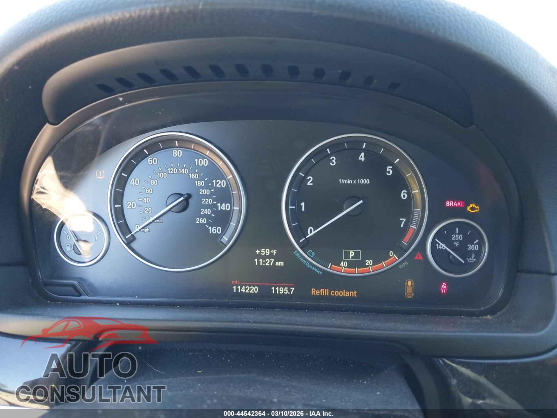 BMW 535I 2012 - WBAFU7C51CDU58865