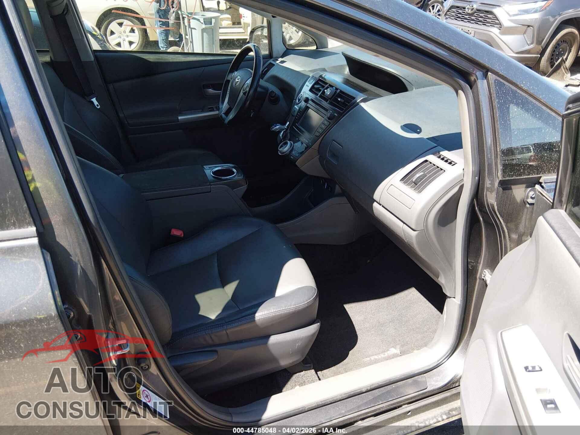 TOYOTA PRIUS V 2013 - JTDZN3EU8D3197588
