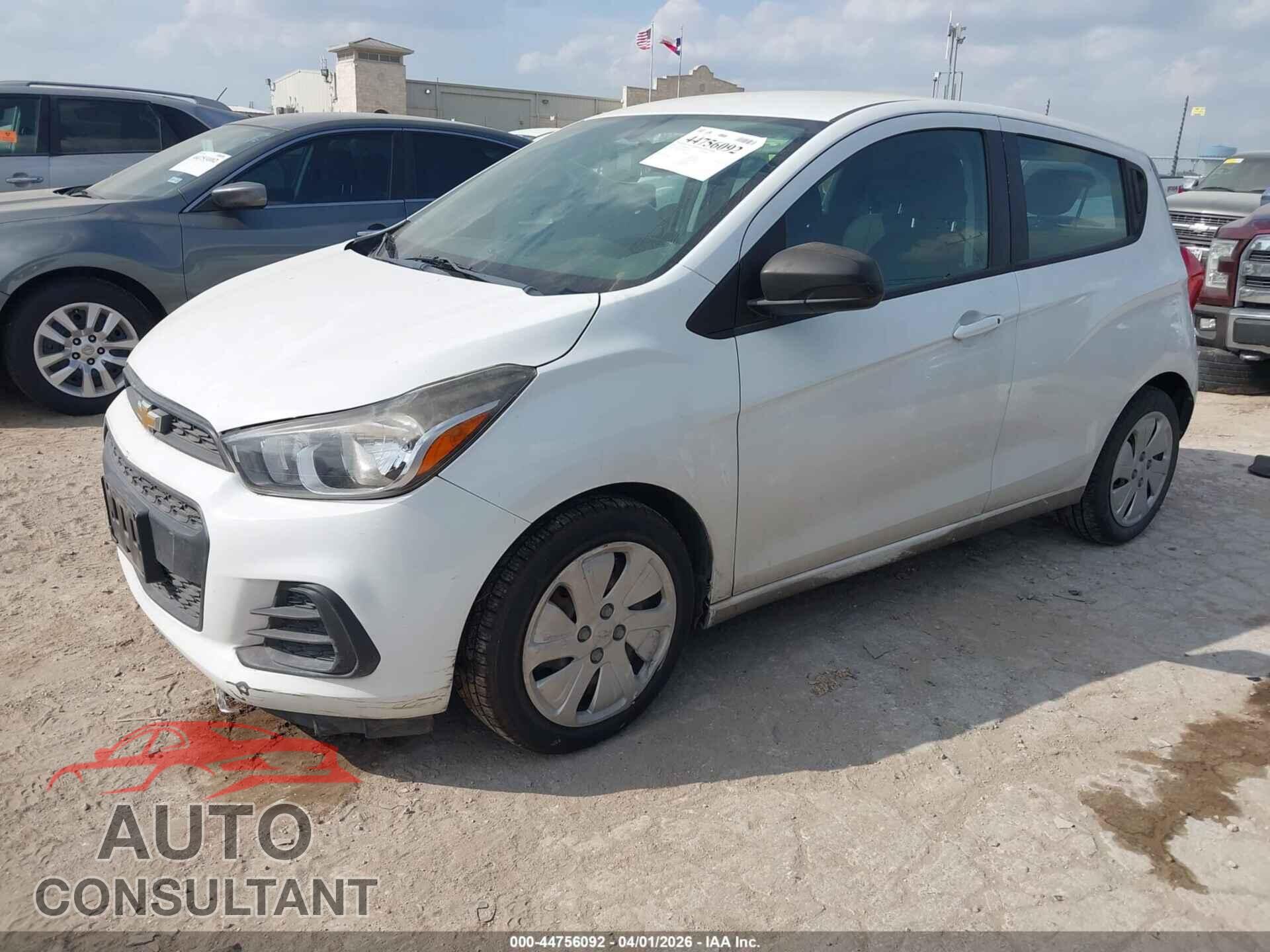 CHEVROLET SPARK 2017 - KL8CB6SA5HC742901