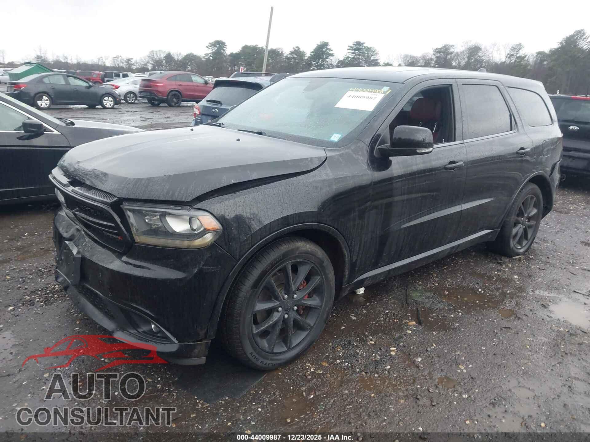 DODGE DURANGO 2017 - 1C4SDJCTXHC623239