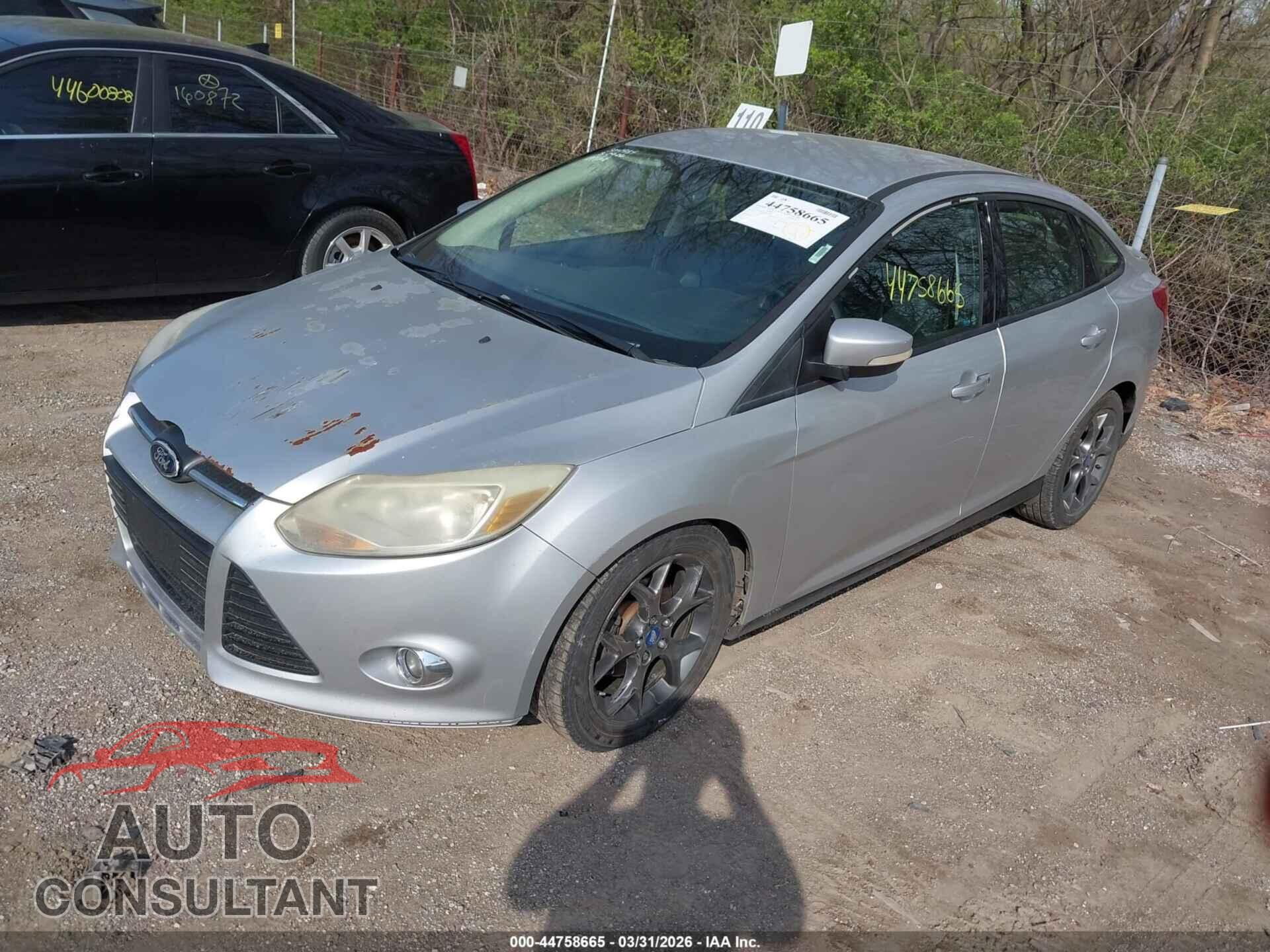 FORD FOCUS 2013 - 1FADP3F27DL217563