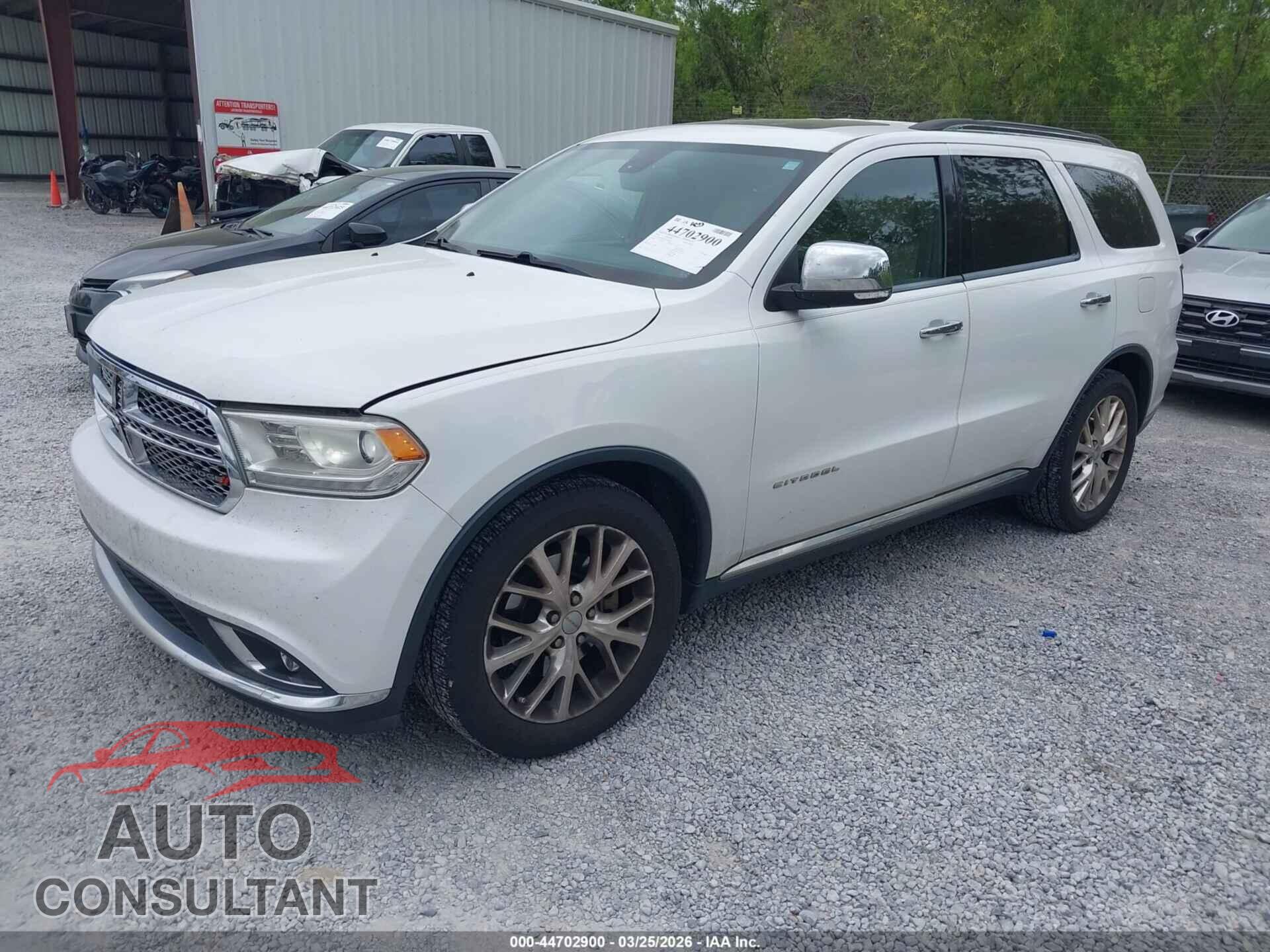 DODGE DURANGO 2014 - 1C4RDHEG2EC596587