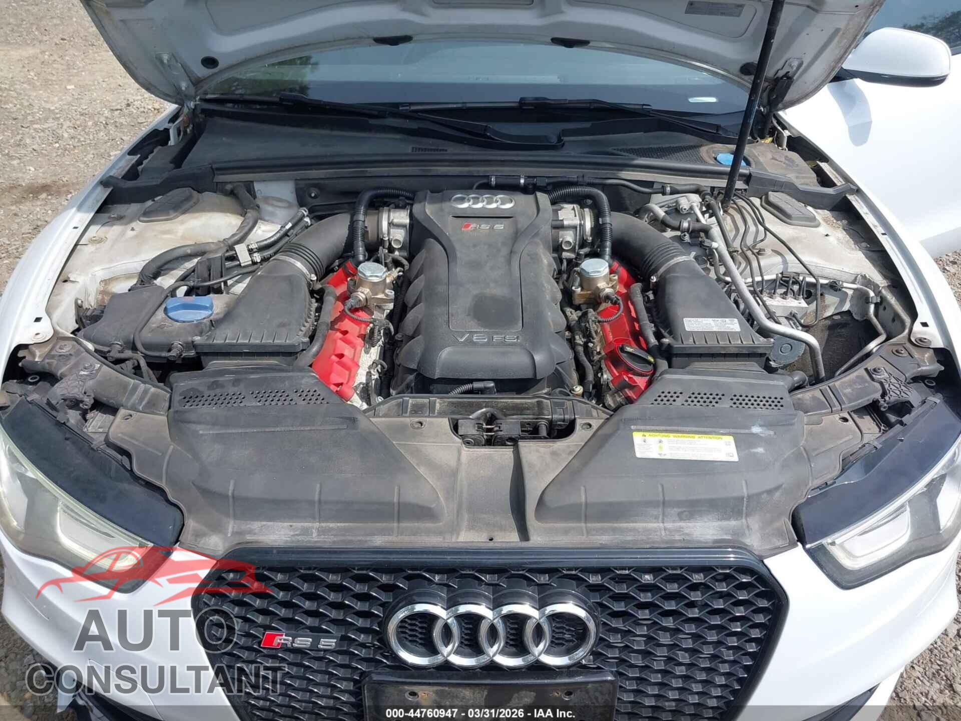 AUDI RS 5 2014 - WUAC6AFR6EA900283