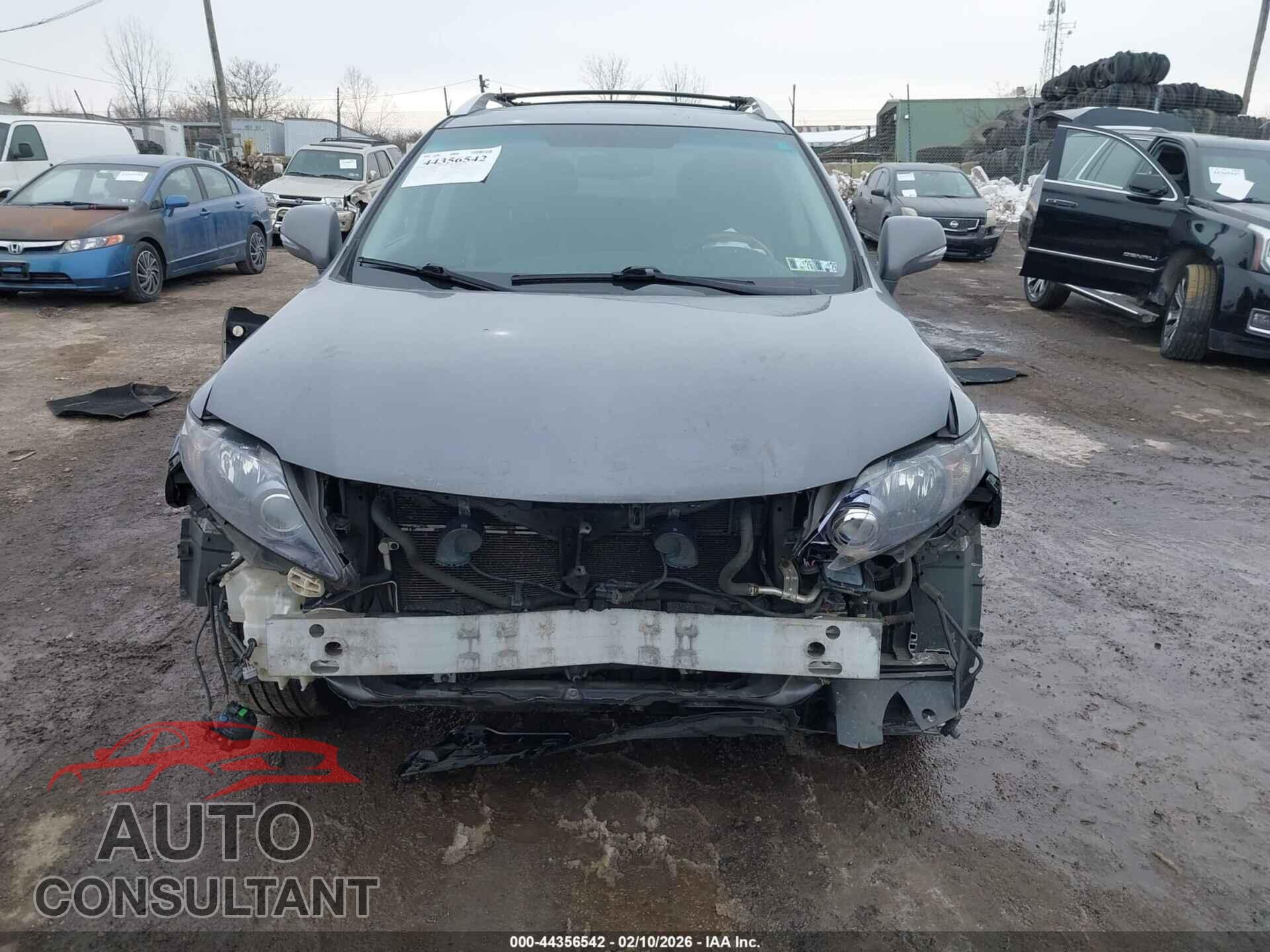 LEXUS RX 450H 2012 - JTJBC1BAXC2050356