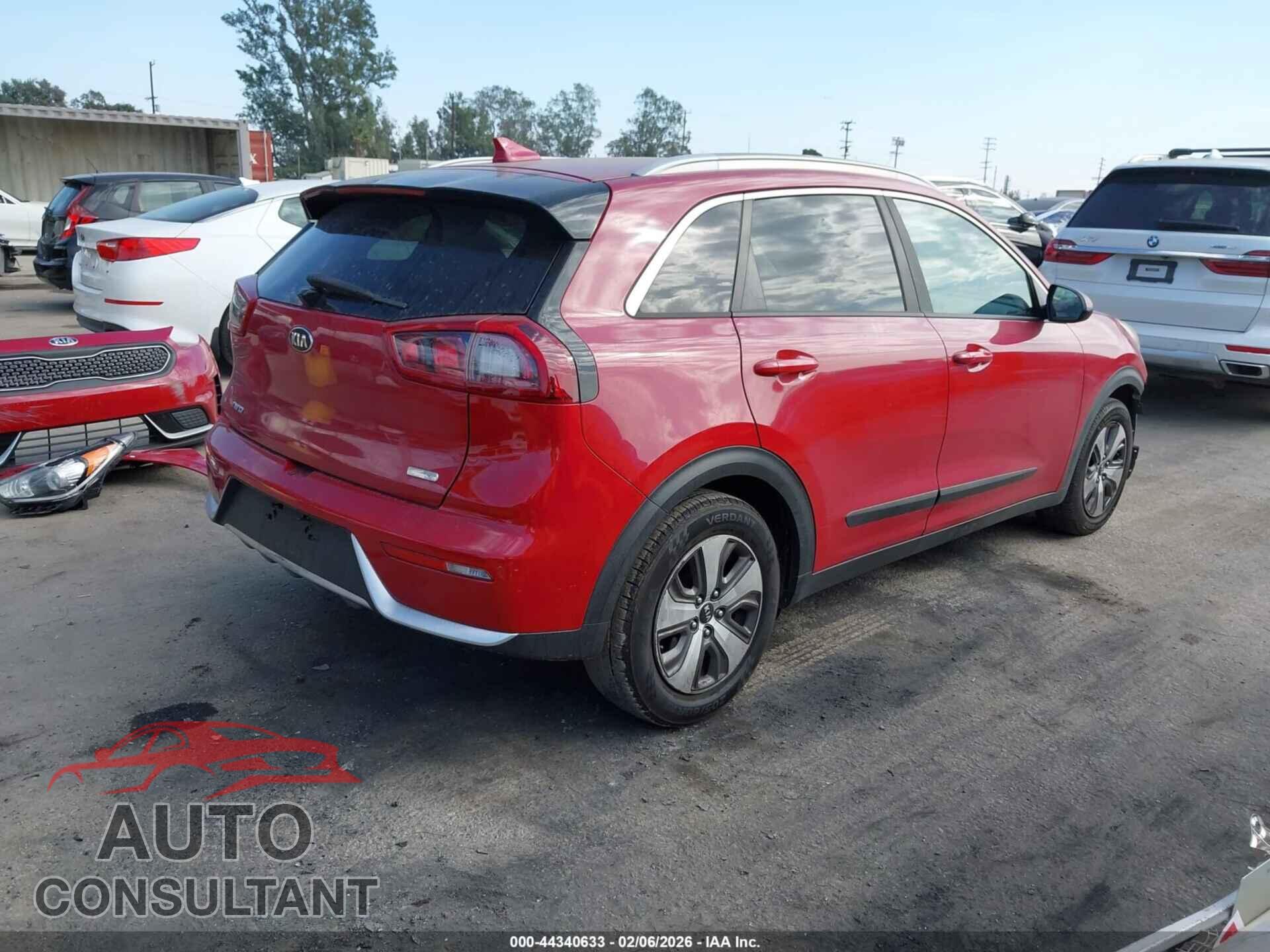 KIA NIRO 2017 - KNDCB3LC7H5073783