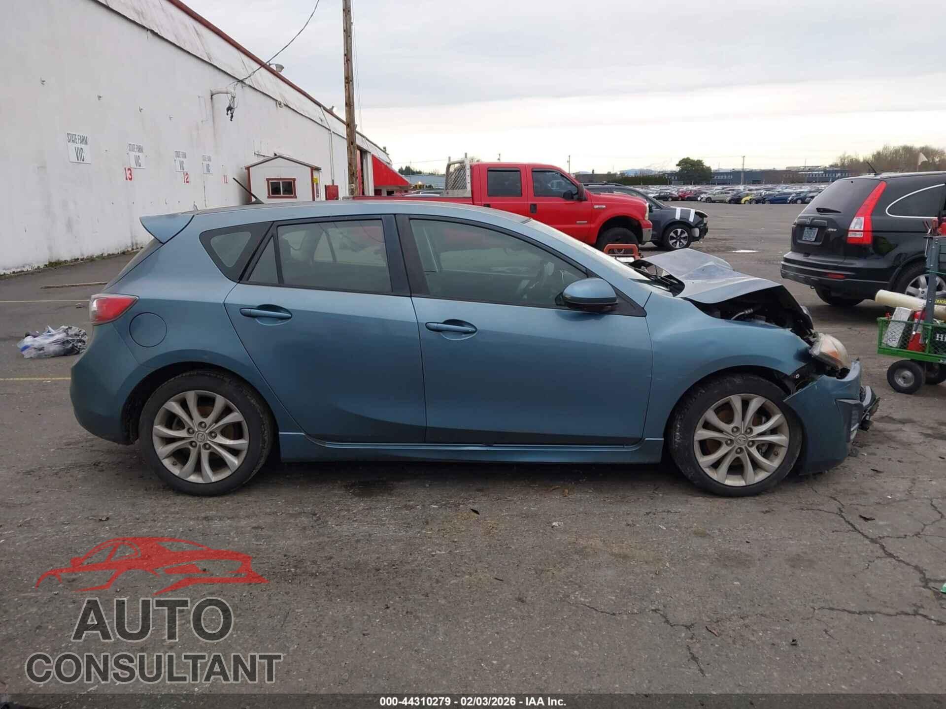MAZDA MAZDA3 2011 - JM1BL1K60B1474468