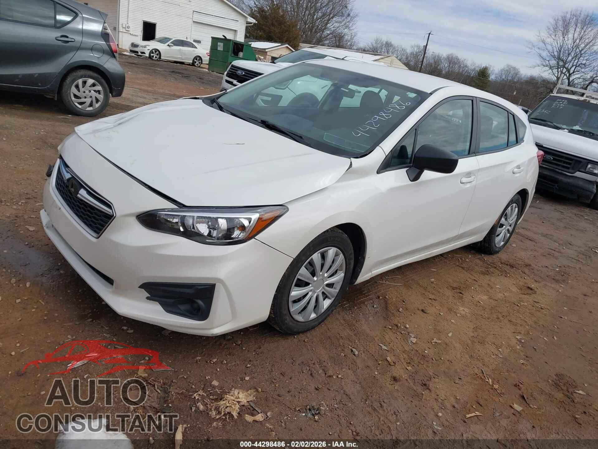 SUBARU IMPREZA 2019 - 4S3GTAA65K3720930