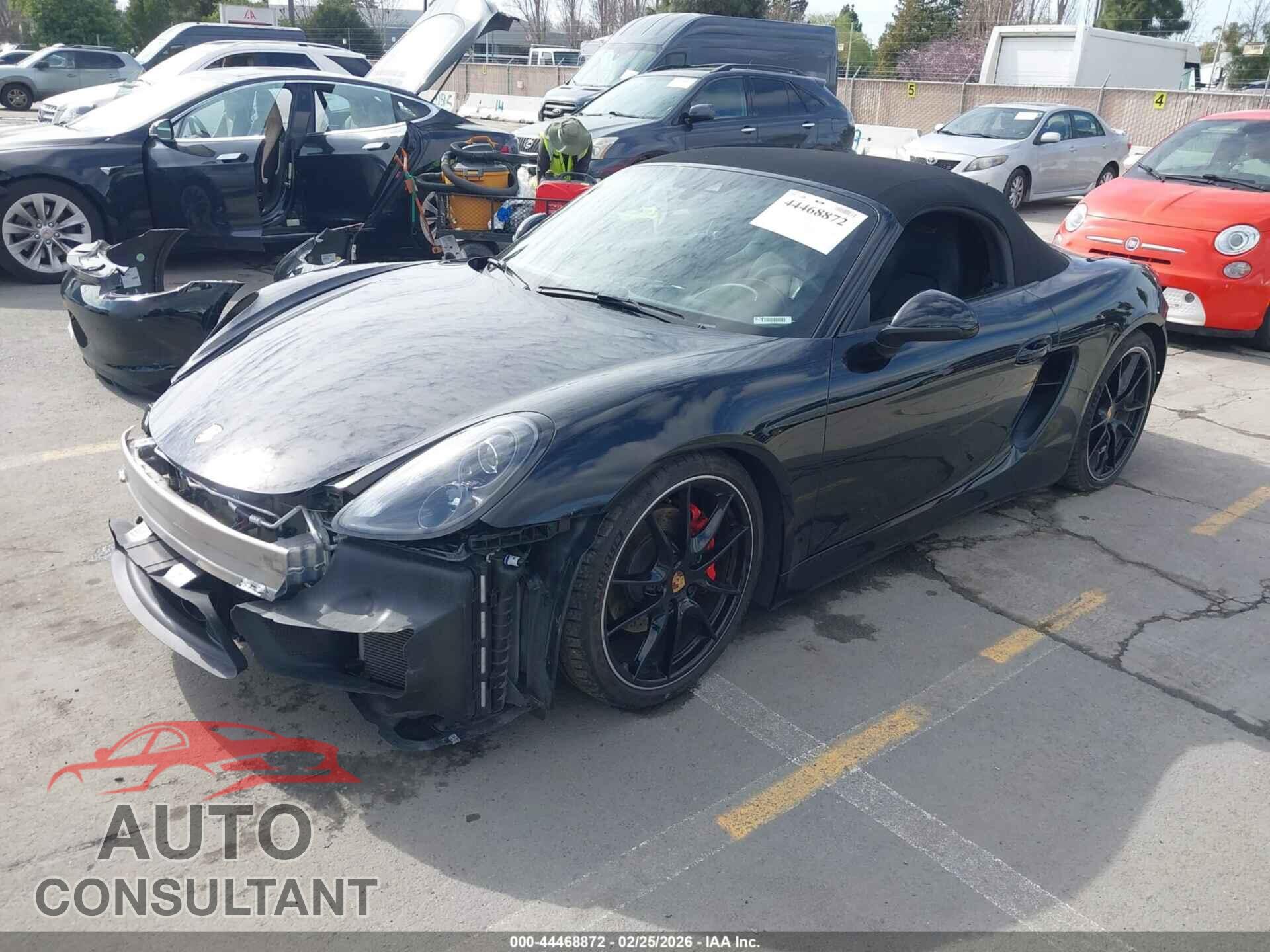 PORSCHE BOXSTER 2015 - WP0CB2A81FS140384
