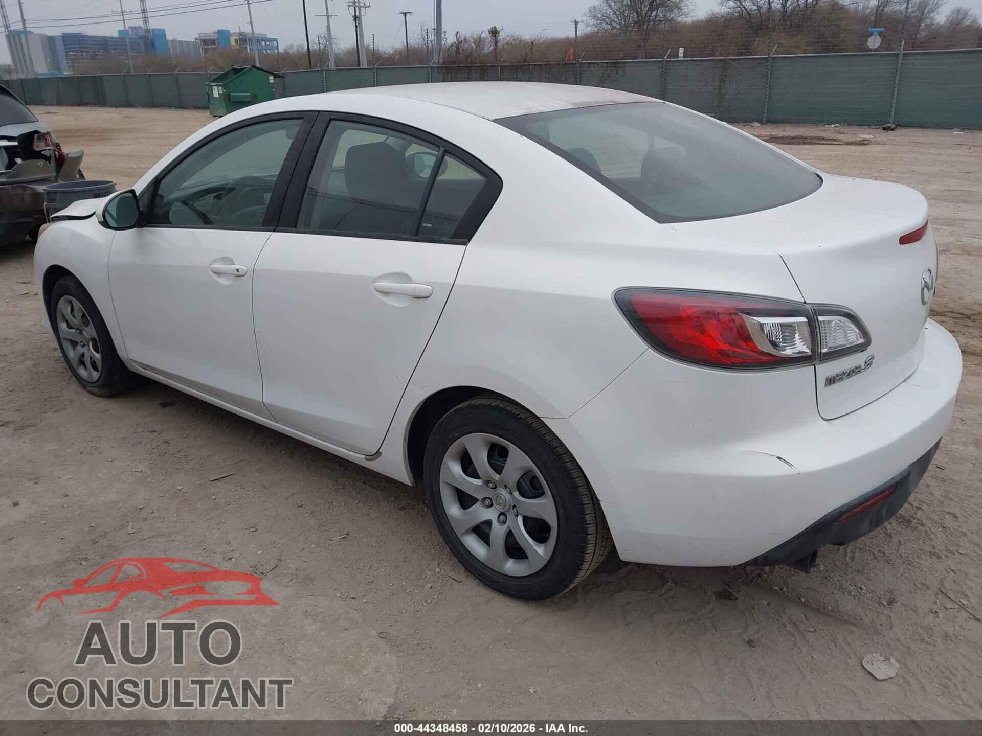 MAZDA MAZDA3 2010 - JM1BL1SF2A1171321
