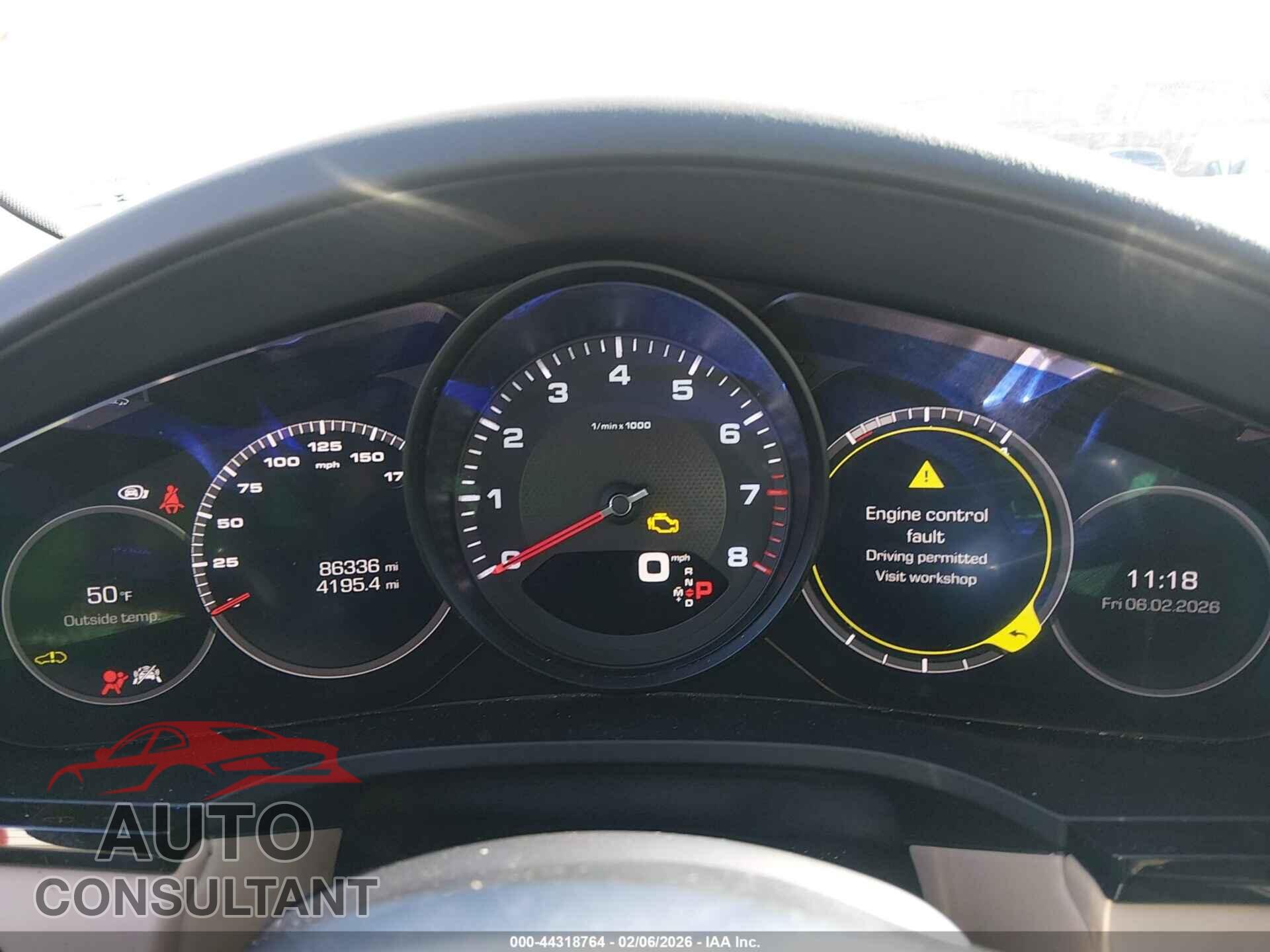 PORSCHE CAYENNE 2019 - WP1AA2AY1KDA10421