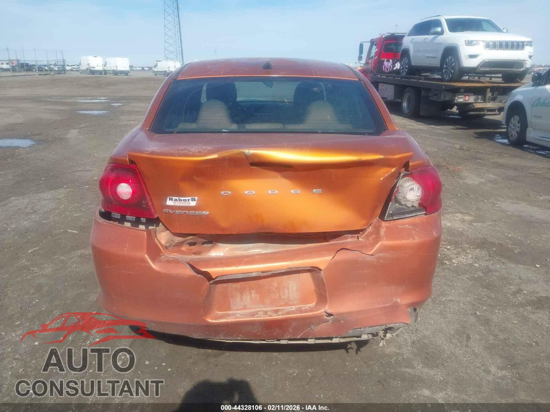 DODGE AVENGER 2011 - 1B3BD4FB2BN616965