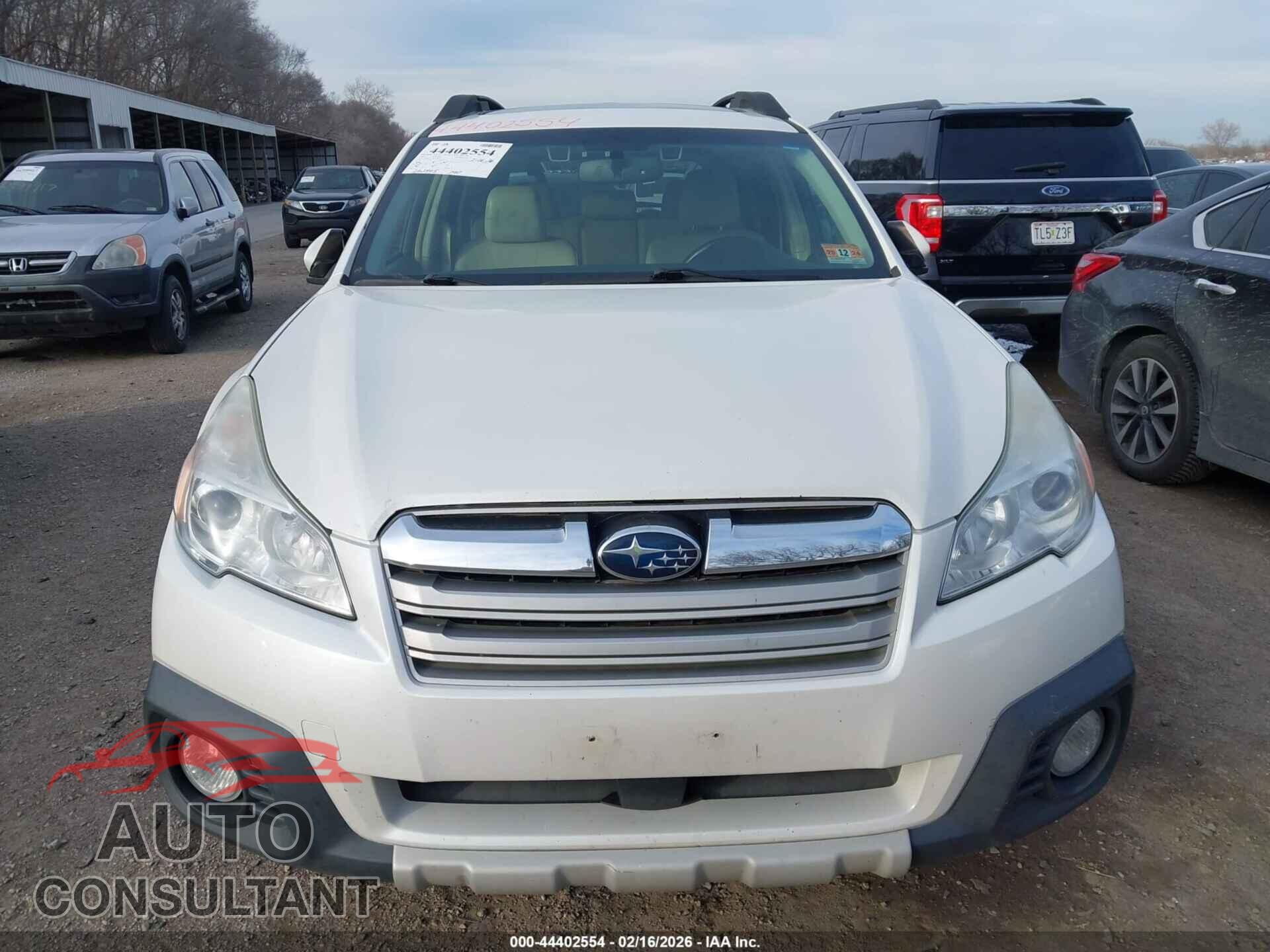 SUBARU OUTBACK 2014 - 4S4BRBNC0E3218955