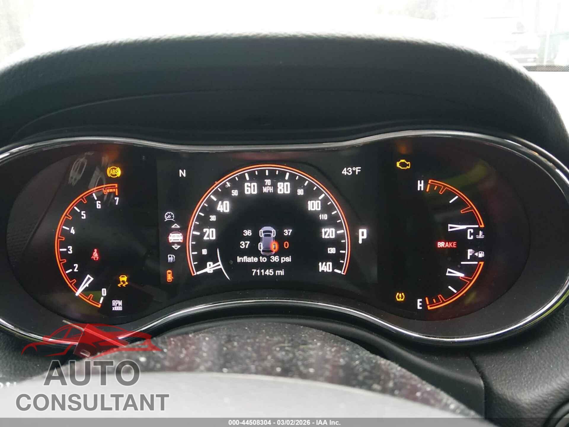 DODGE DURANGO 2016 - 1C4RDHDG7GC459424