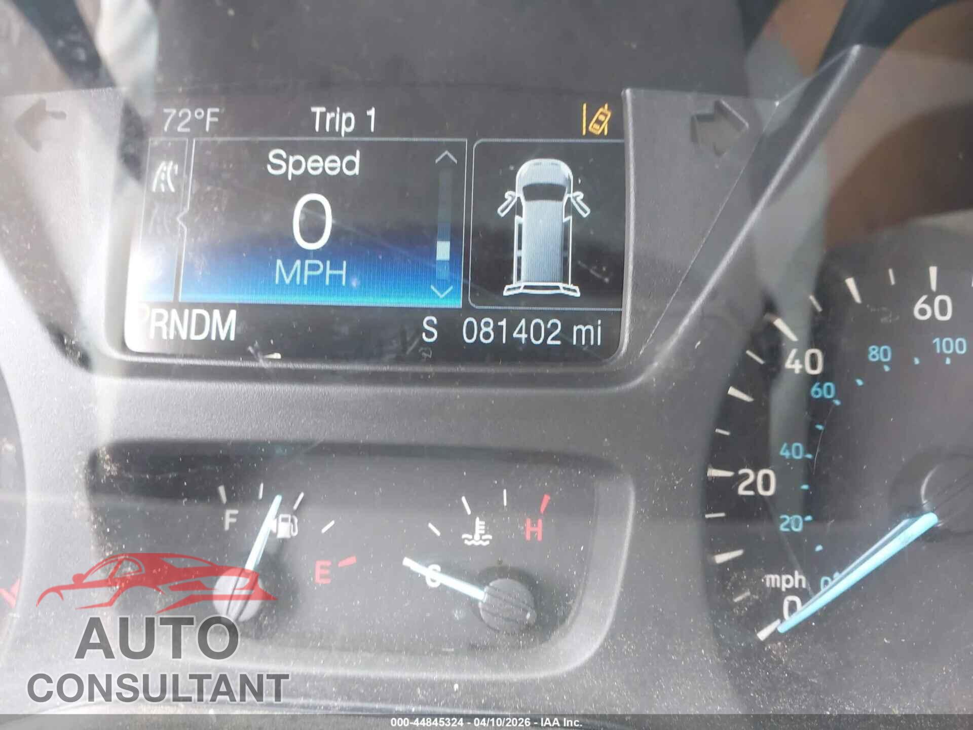FORD TRANSIT-150 2019 - 1FTYE1ZMXKKB65013